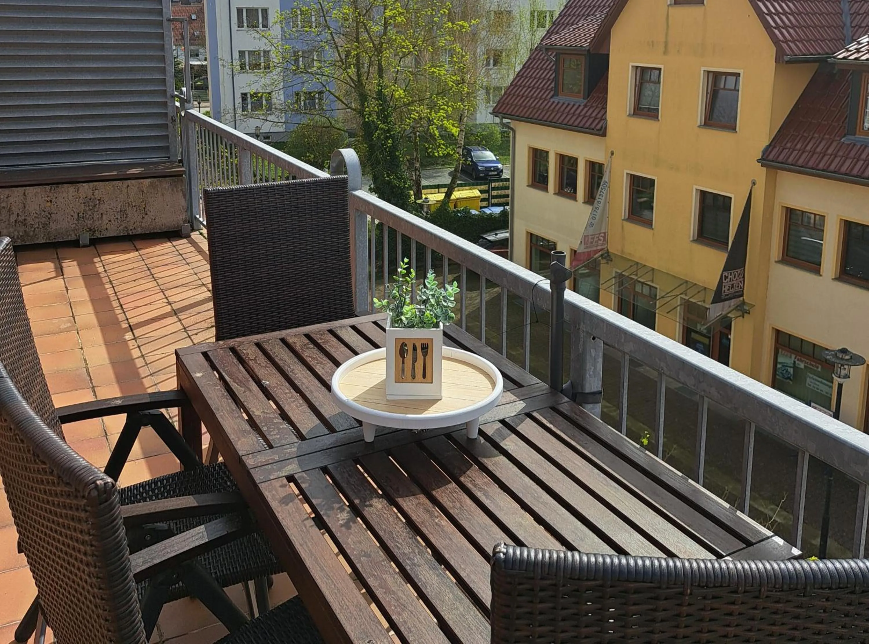Balcony/Terrace in Kühlungsborner Brauhaus