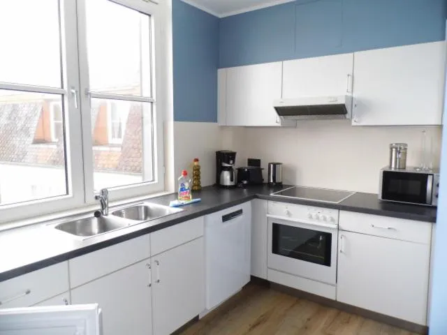 Kitchen or kitchenette in Kühlungsborner Brauhaus