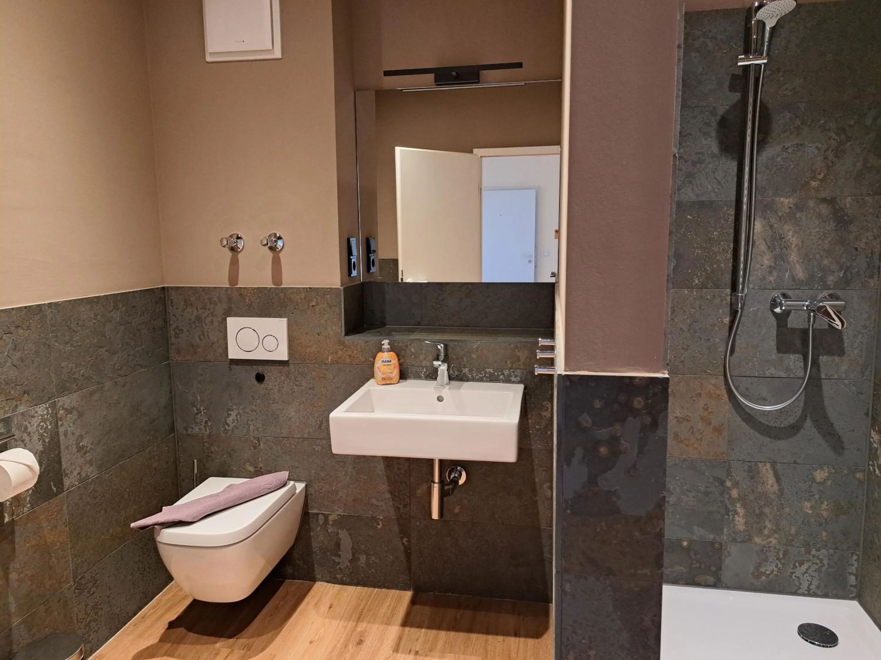 Bathroom in Kühlungsborner Brauhaus