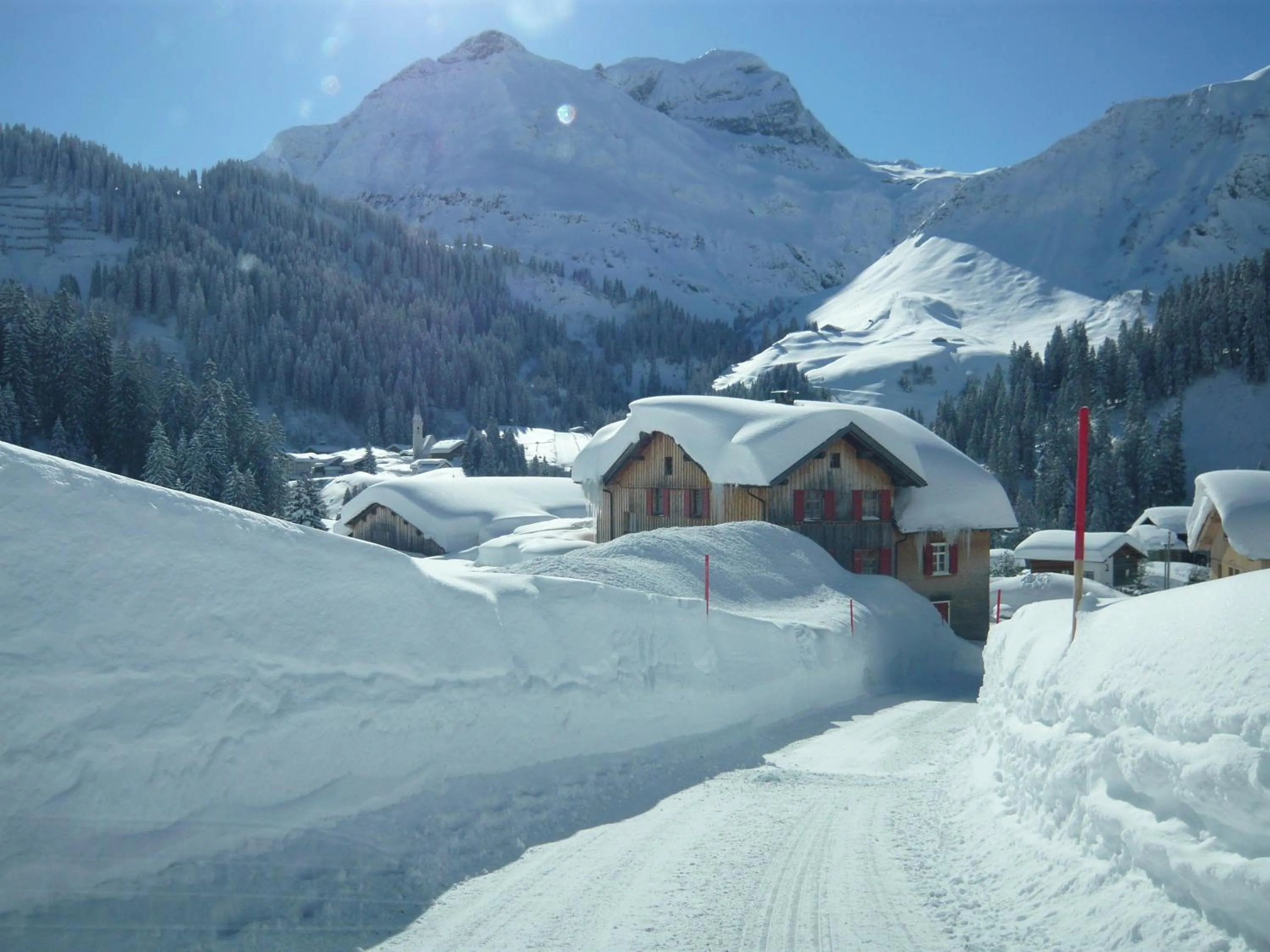 Natural landscape in Haus Annette