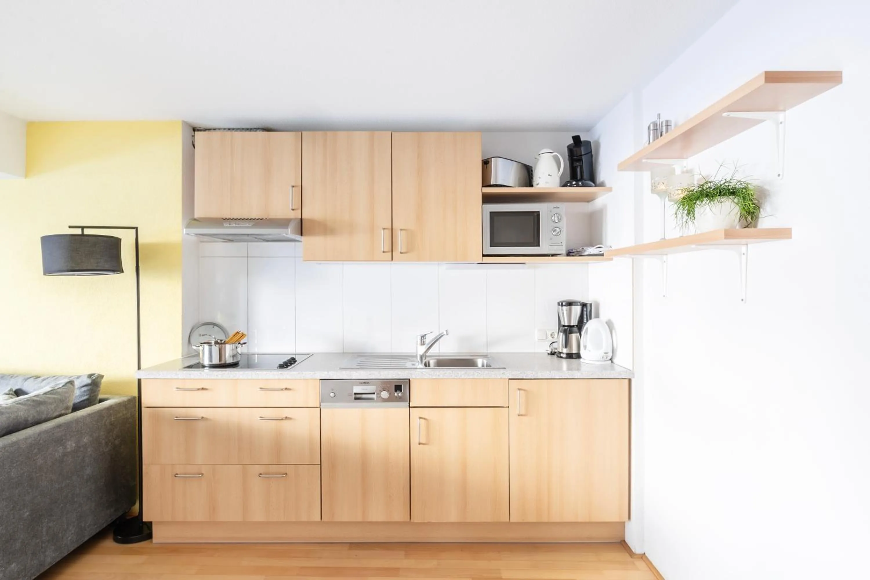 Kitchen or kitchenette in Haus Annette