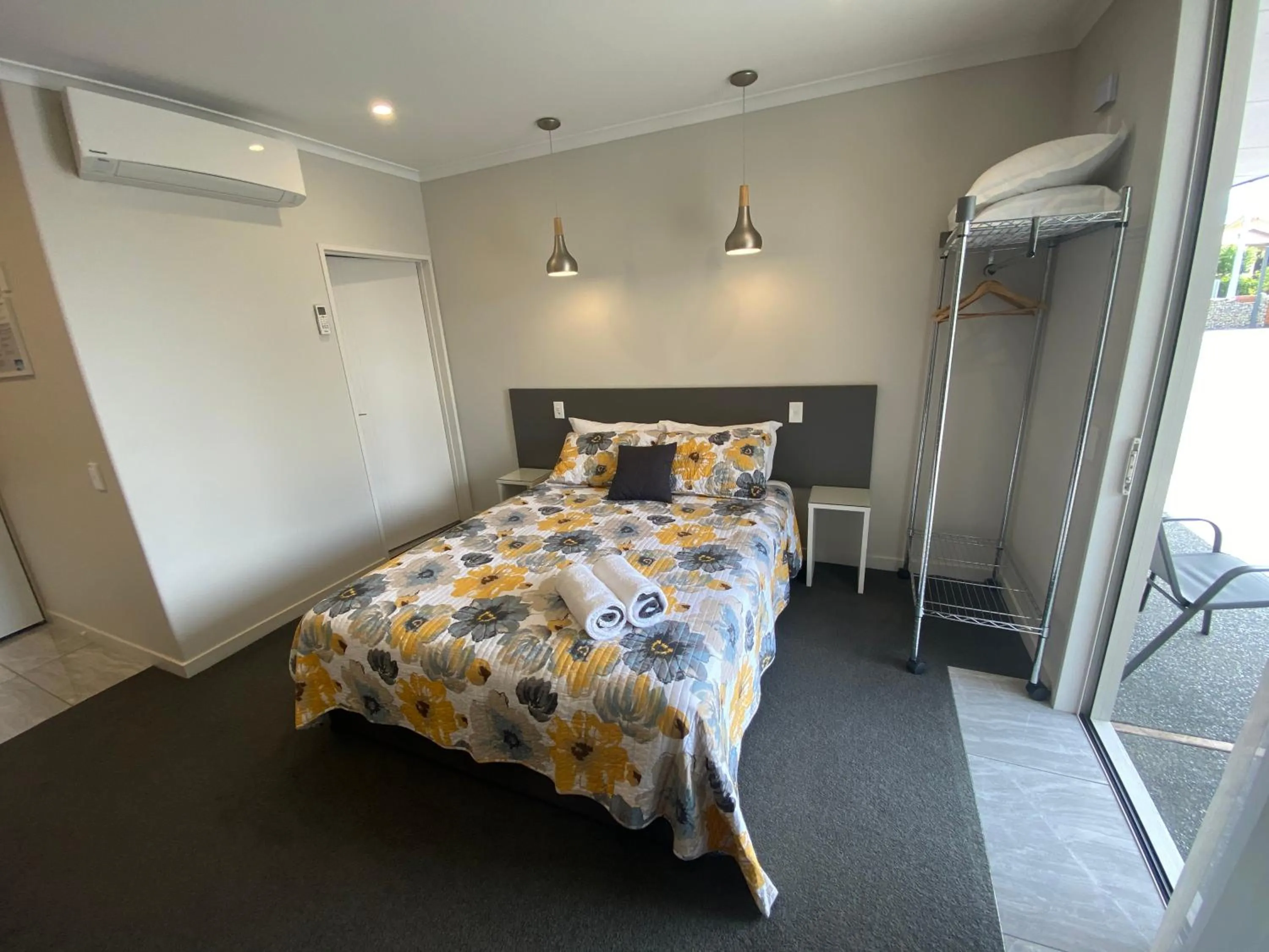 Bed in BigSky Motels