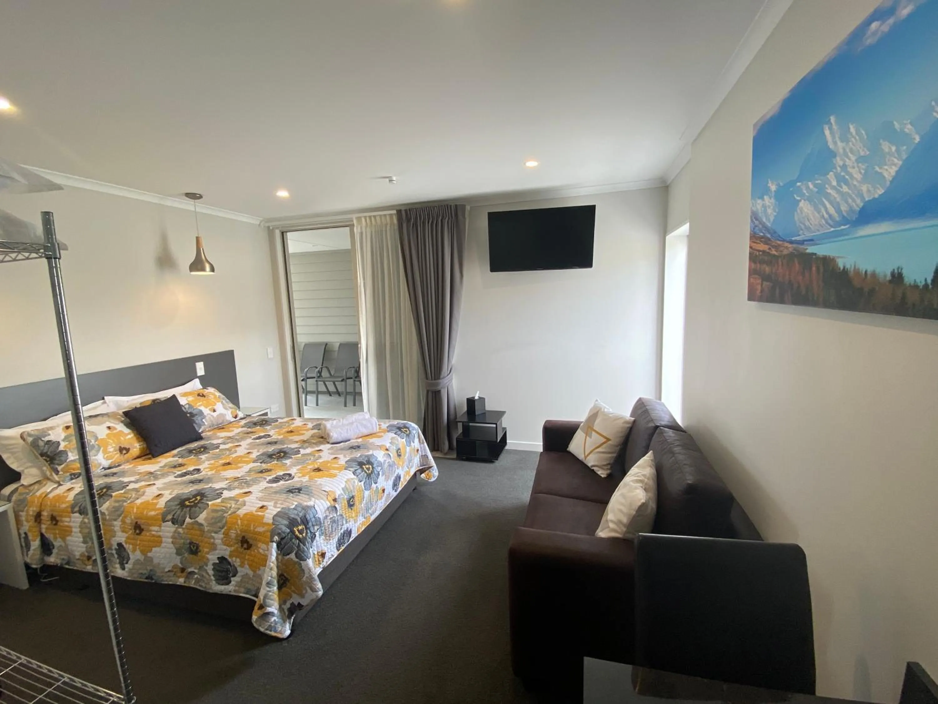 Bed in BigSky Motels