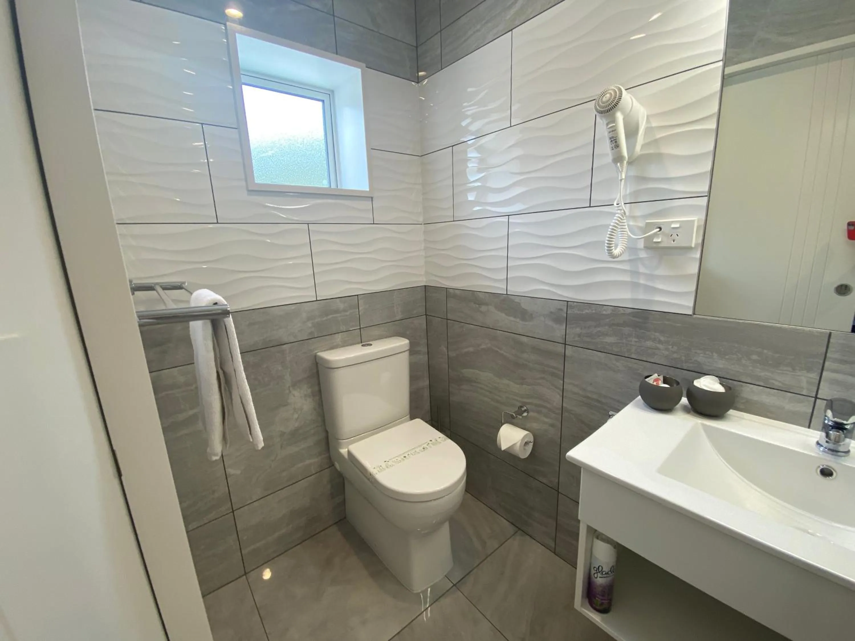 Bathroom in BigSky Motels