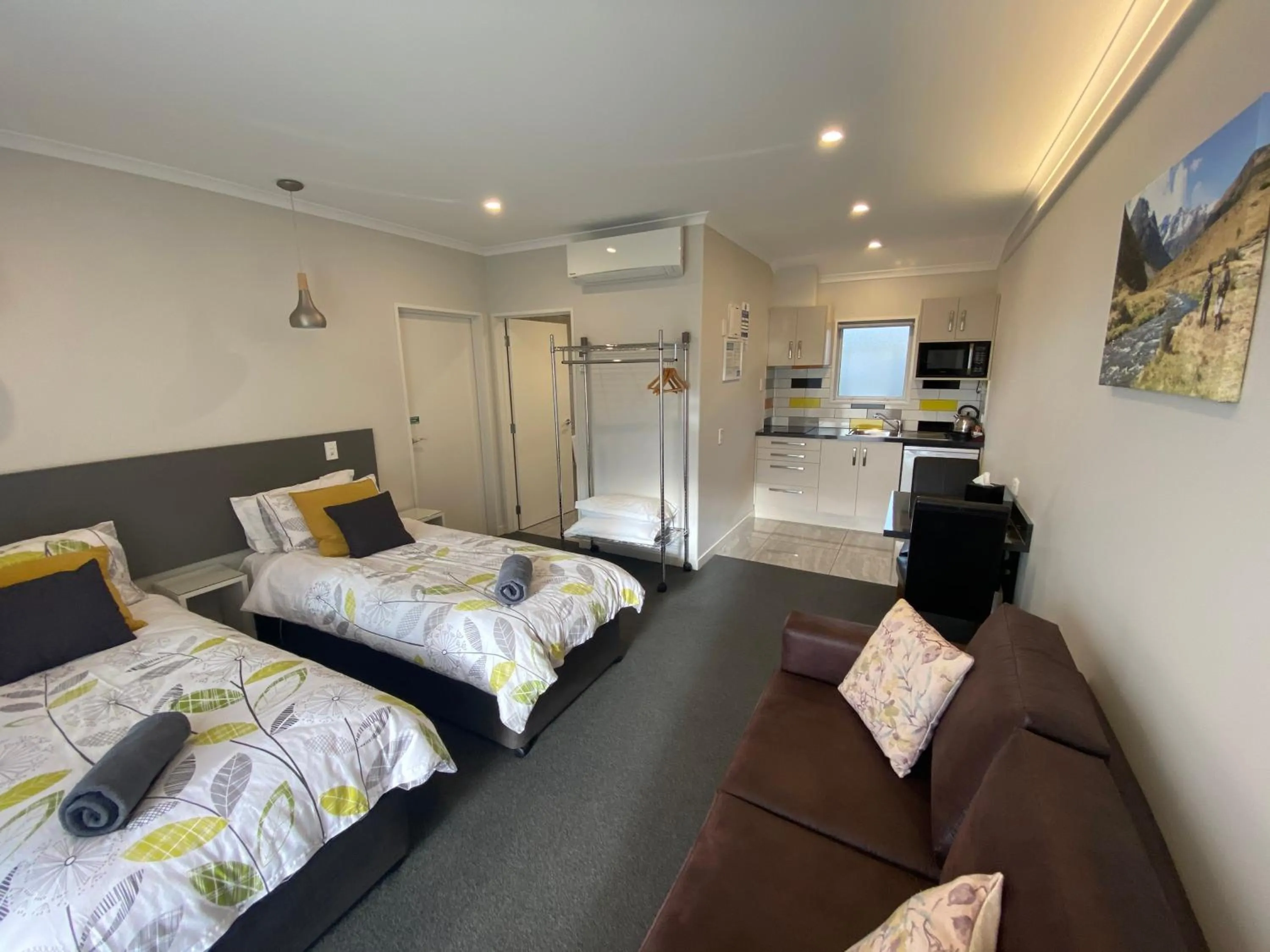 Bed in BigSky Motels