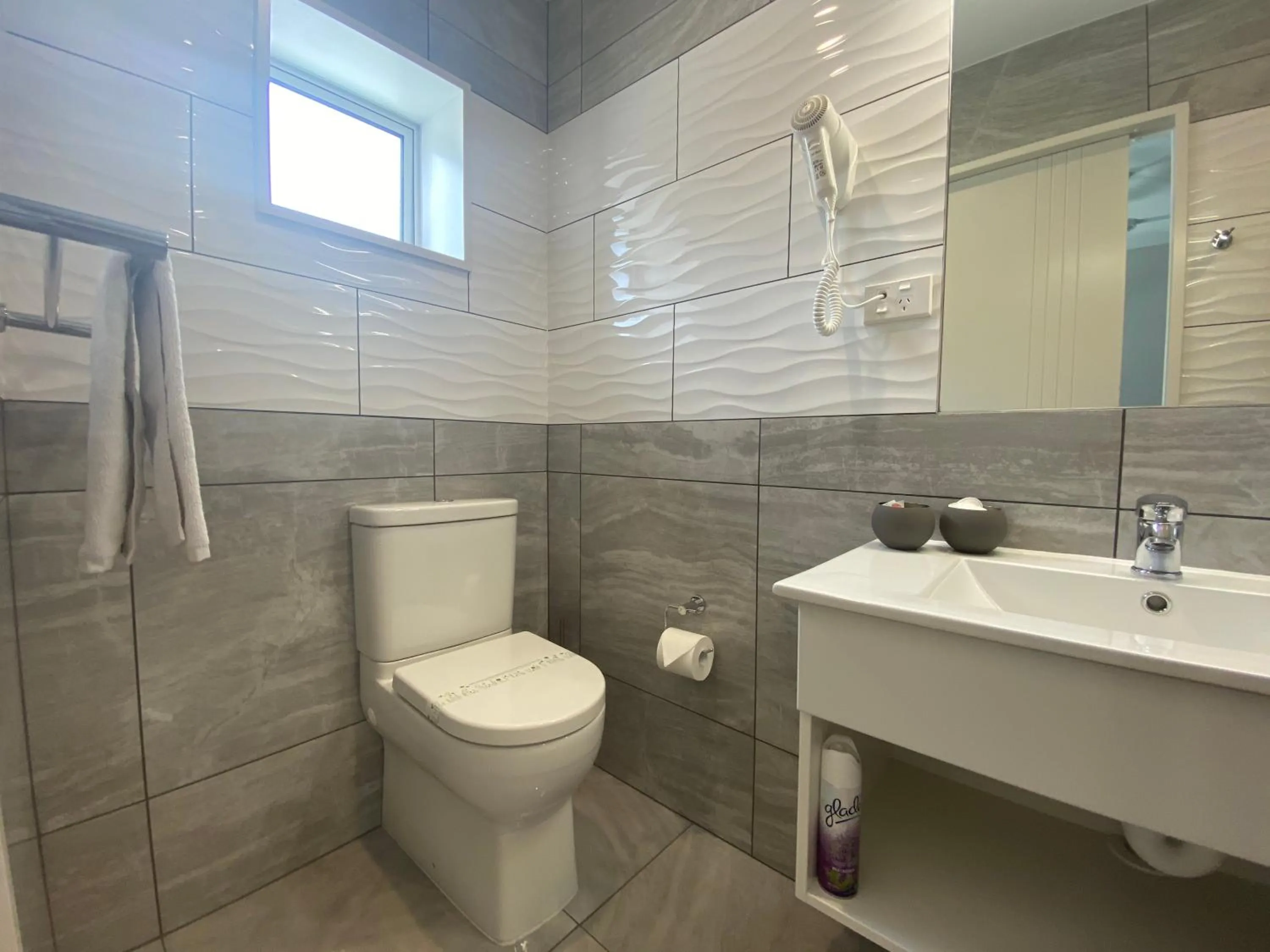 Bathroom in BigSky Motels