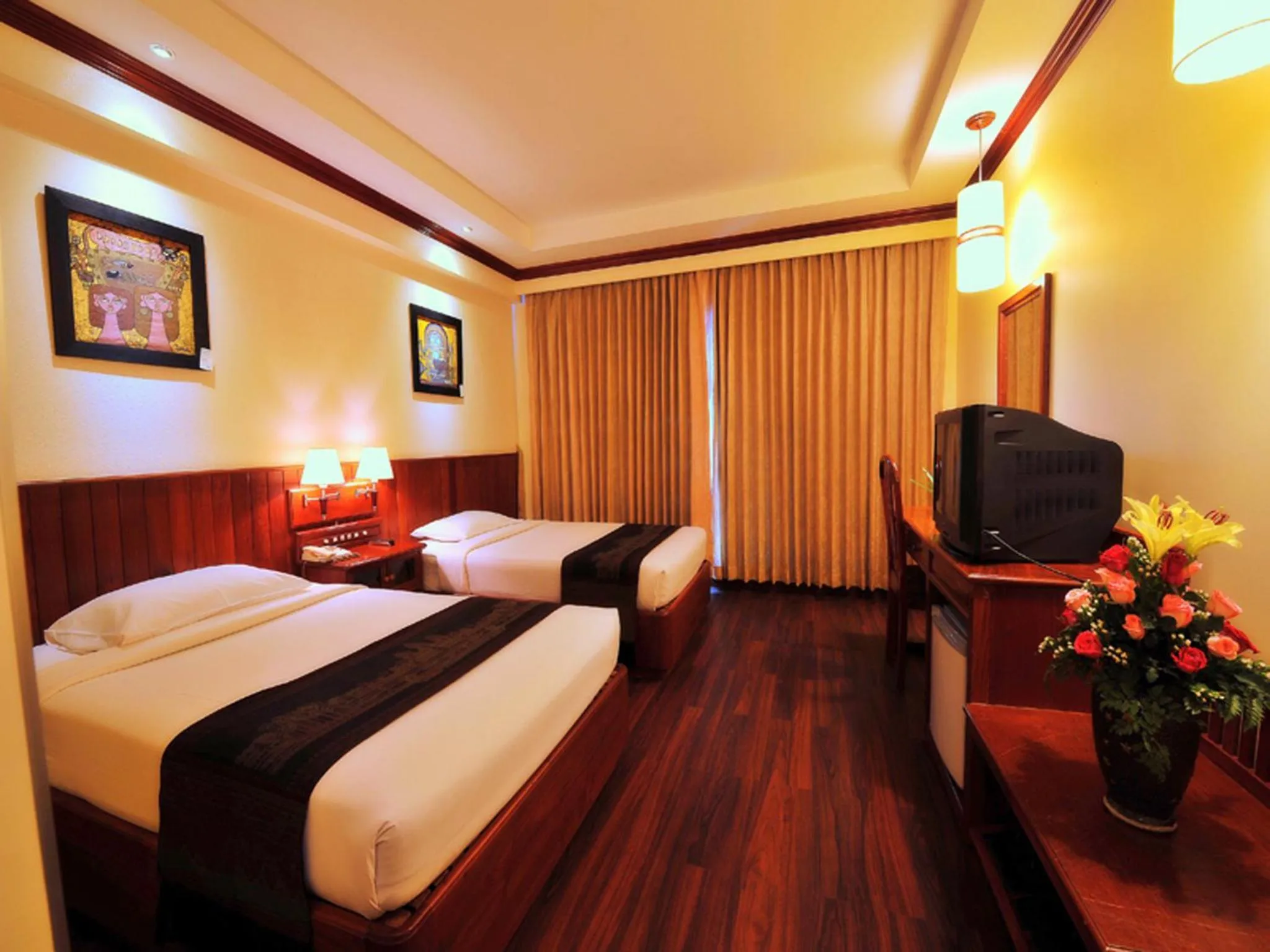 Photo of the whole room, Bed in City River Hotel