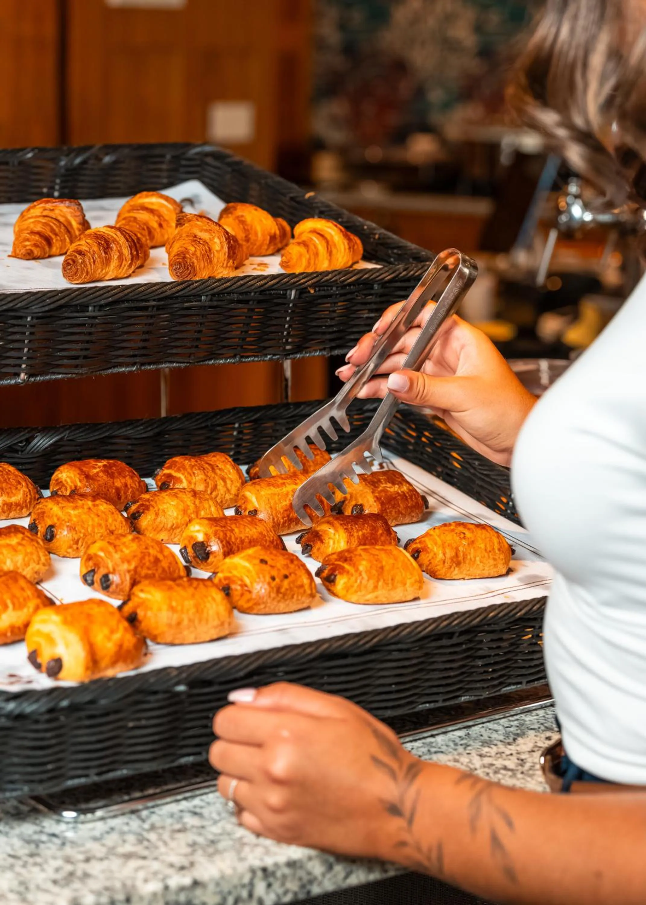 Breakfast in Hotel Le Grand Pavois