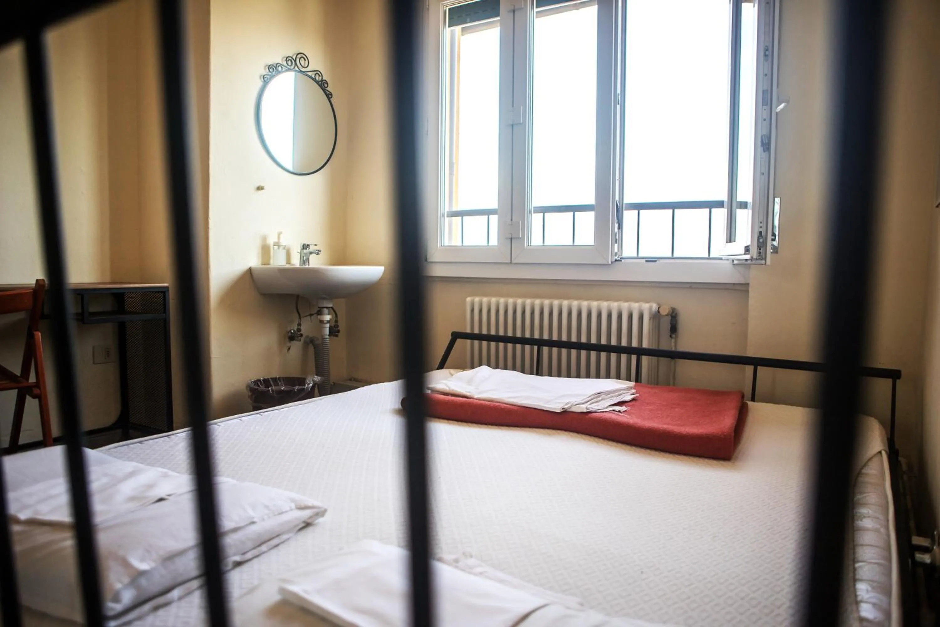 Bed in Lake Como Hostel