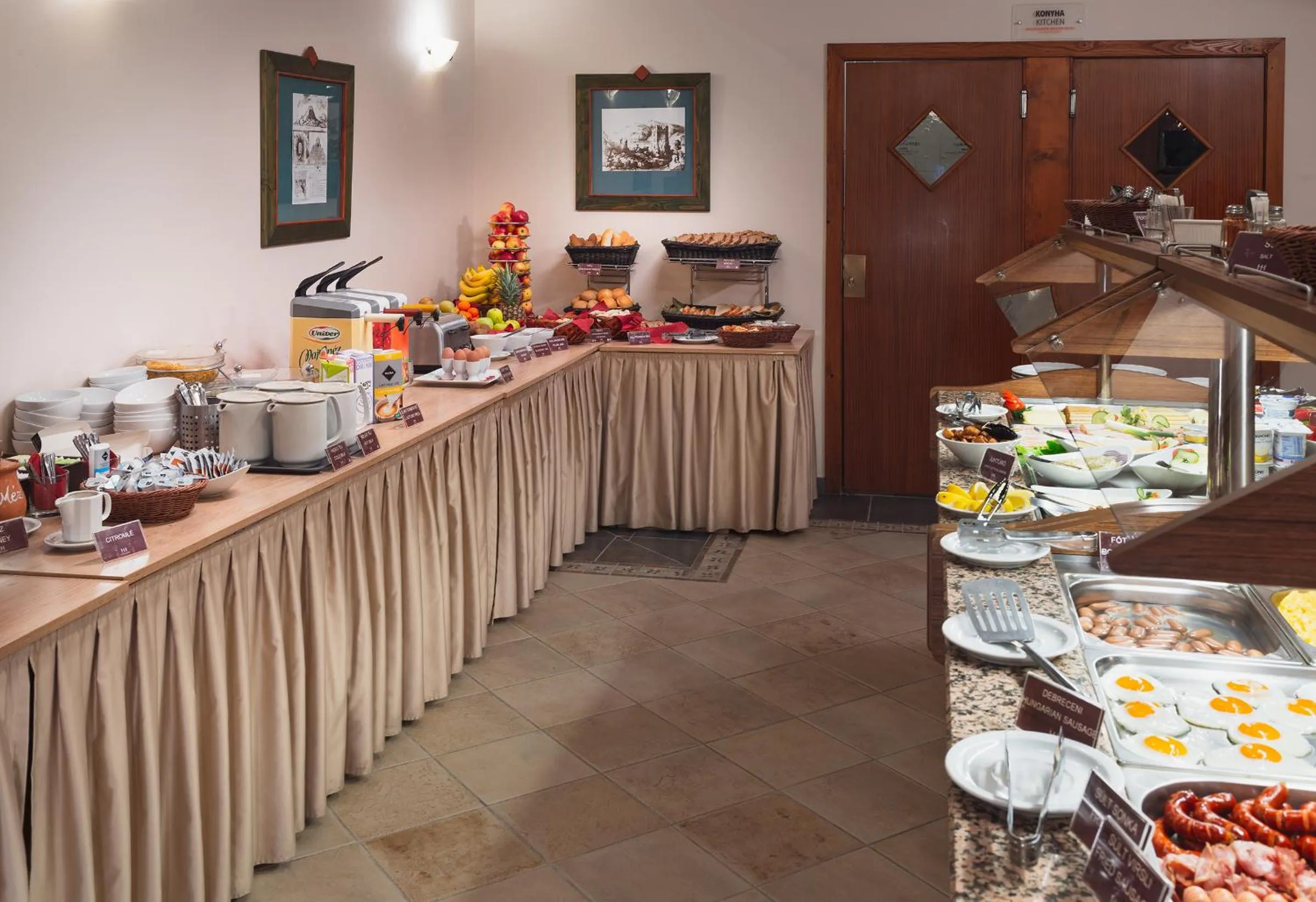 Breakfast in Hotel Honti Wellness és Konferencia Szálloda