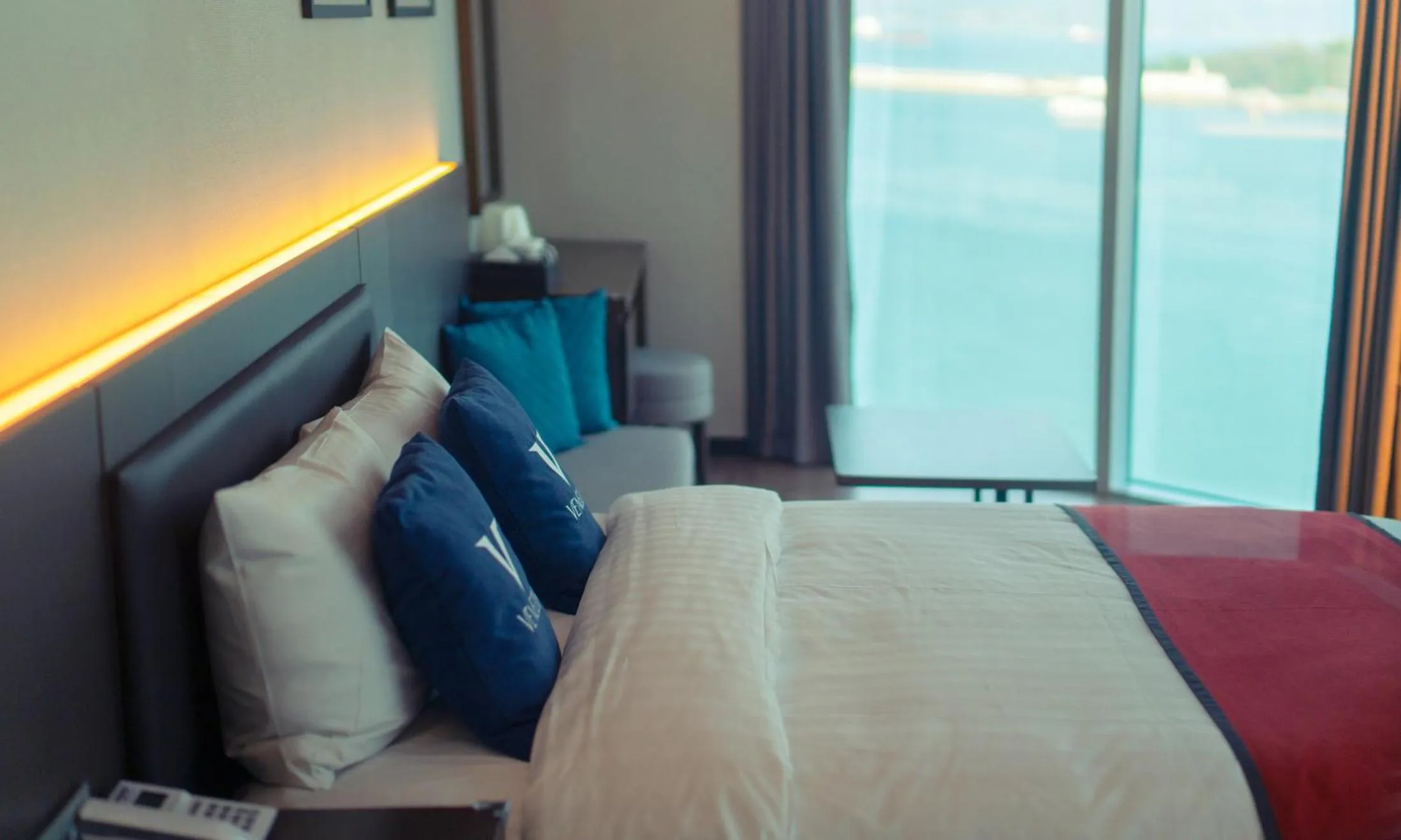 Bedroom, Bed in Venezia Hotel and Suite