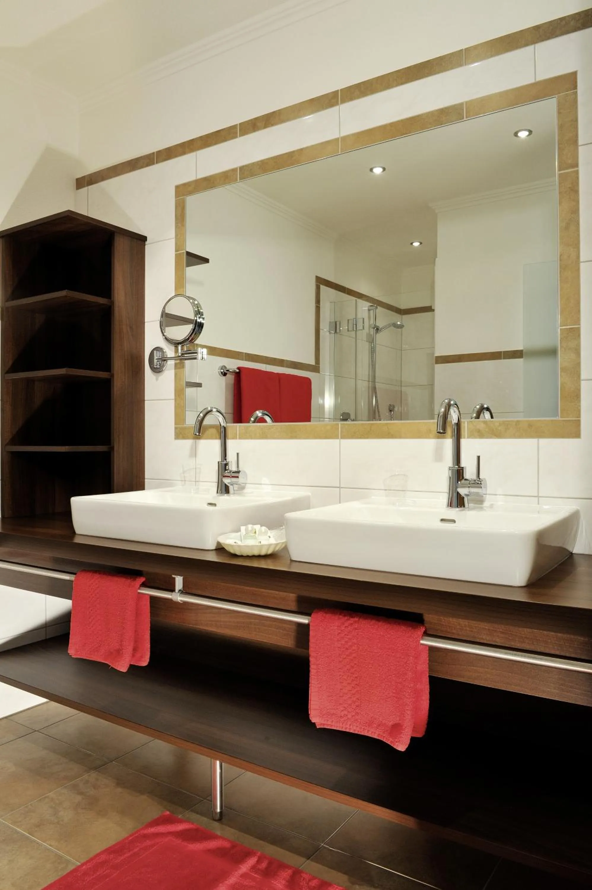 Bathroom in Familienhotel Moos-Alm