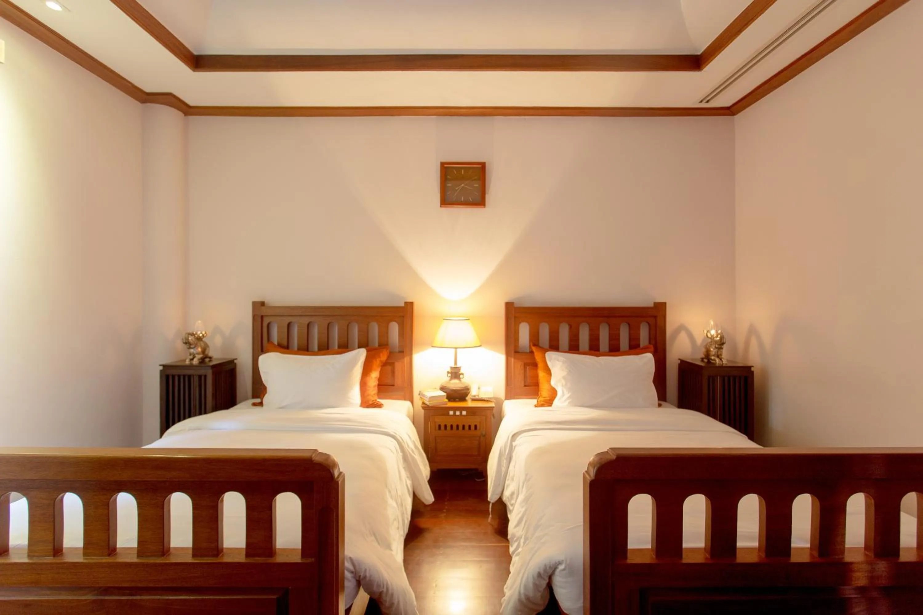 Bed in Royal Angkor Resort & Spa