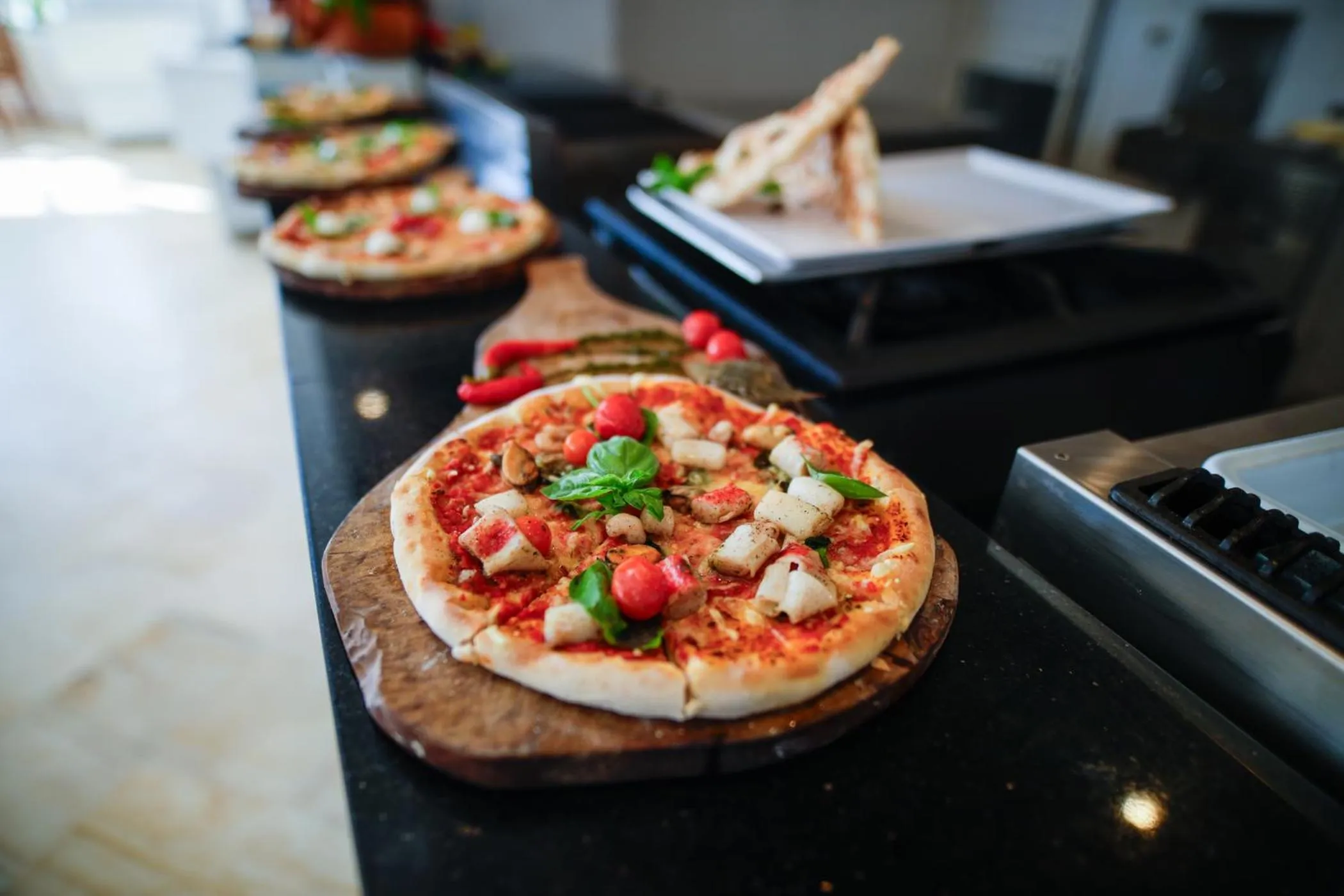 Food and drinks in TMK L'Atrium Yasmine by Turismark