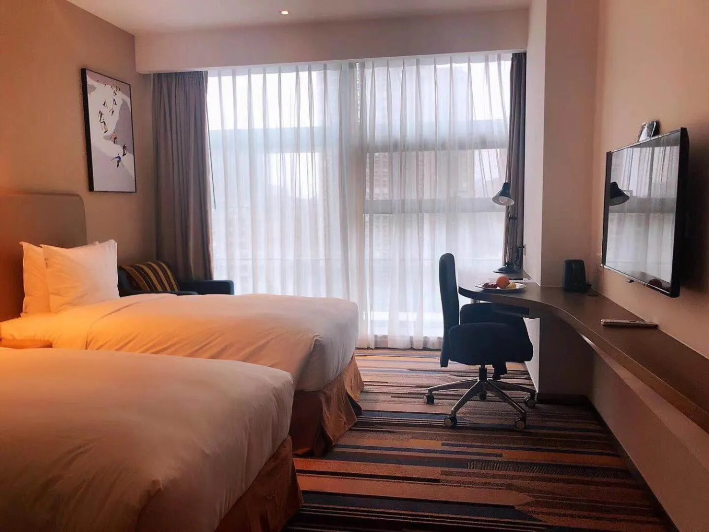 Bedroom, Bed in Holiday Inn Express - Suzhou Industrial Park by IHG