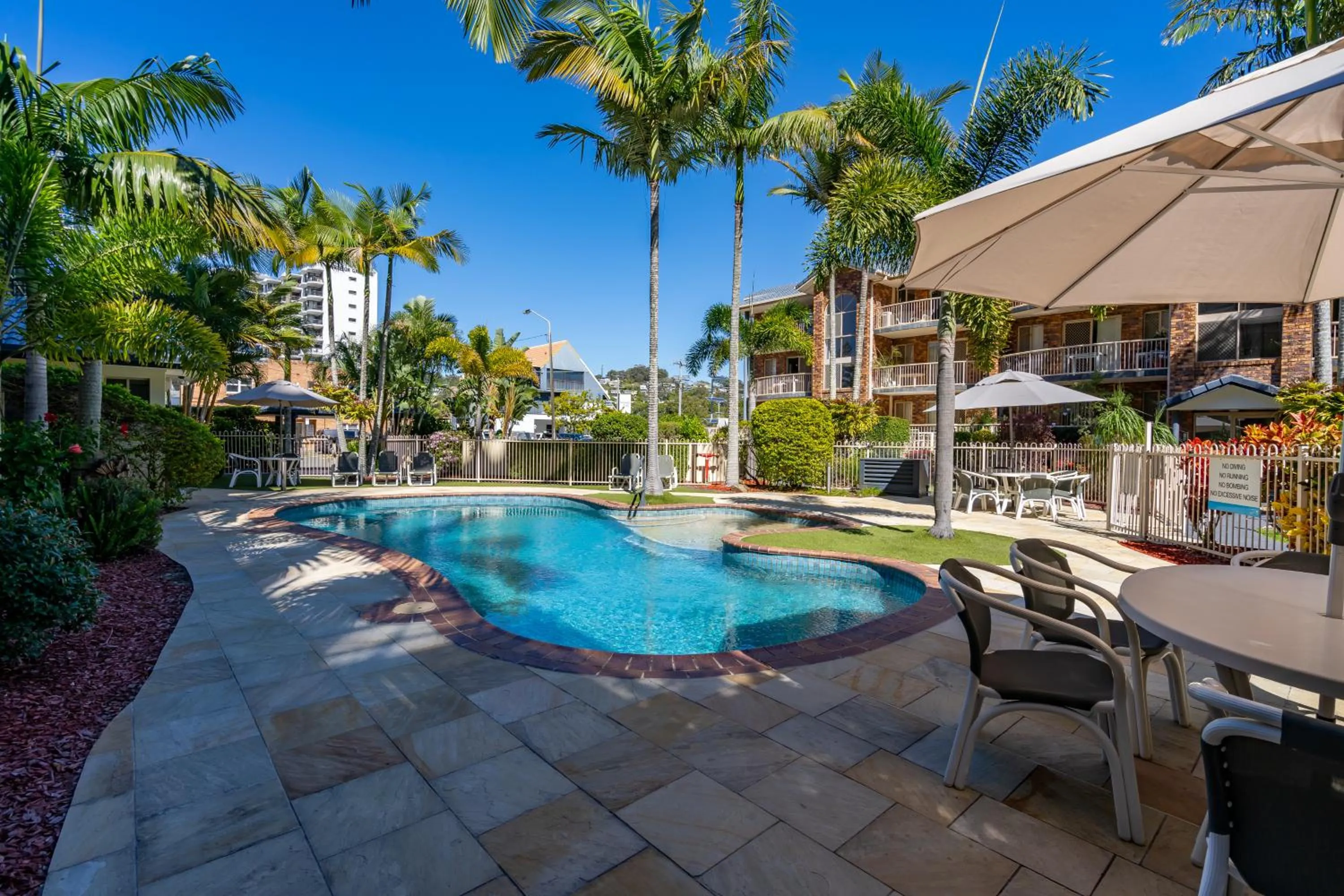 Swimming pool in Oceanside Cove