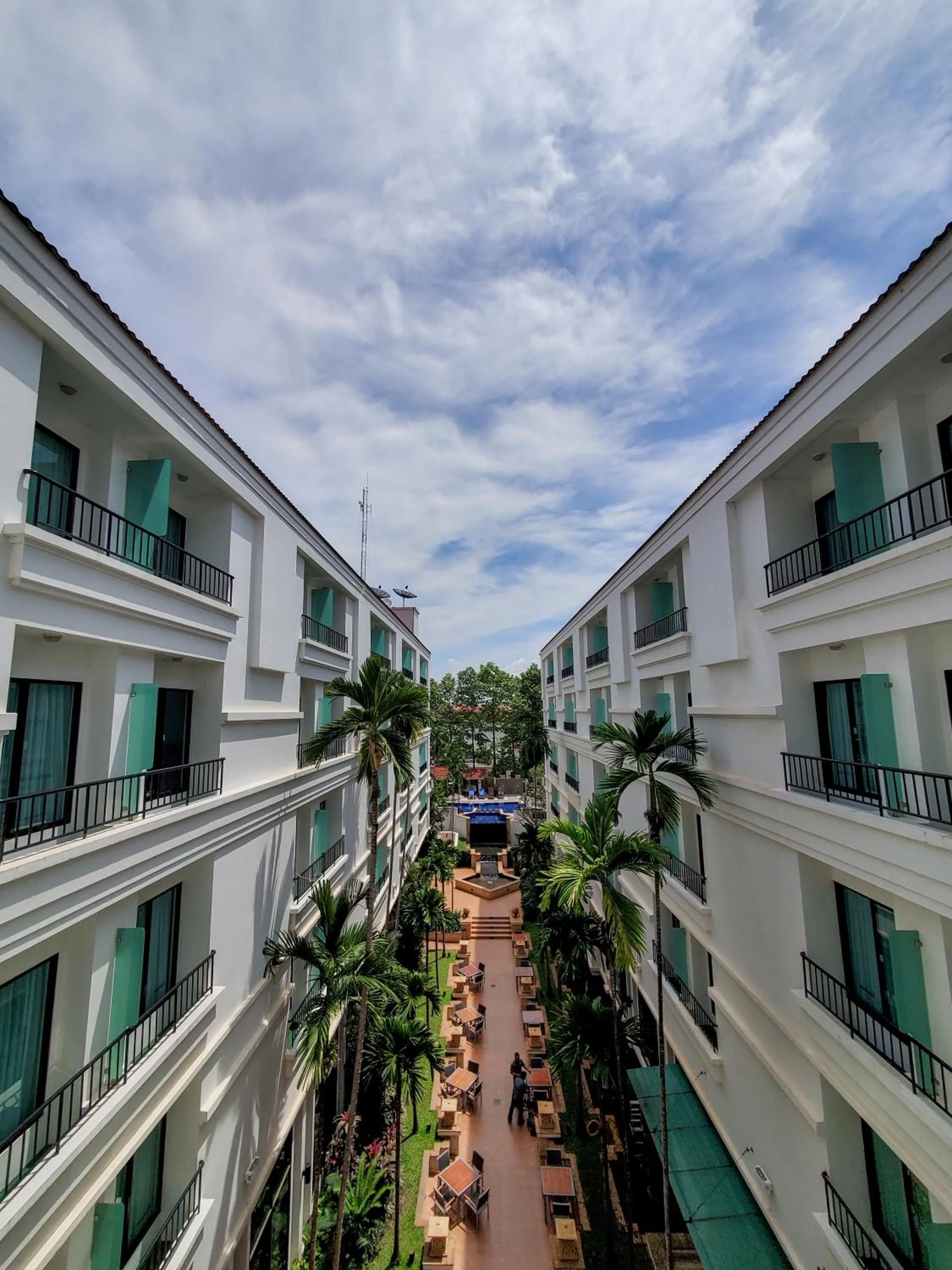 City view in Tara Angkor Hotel