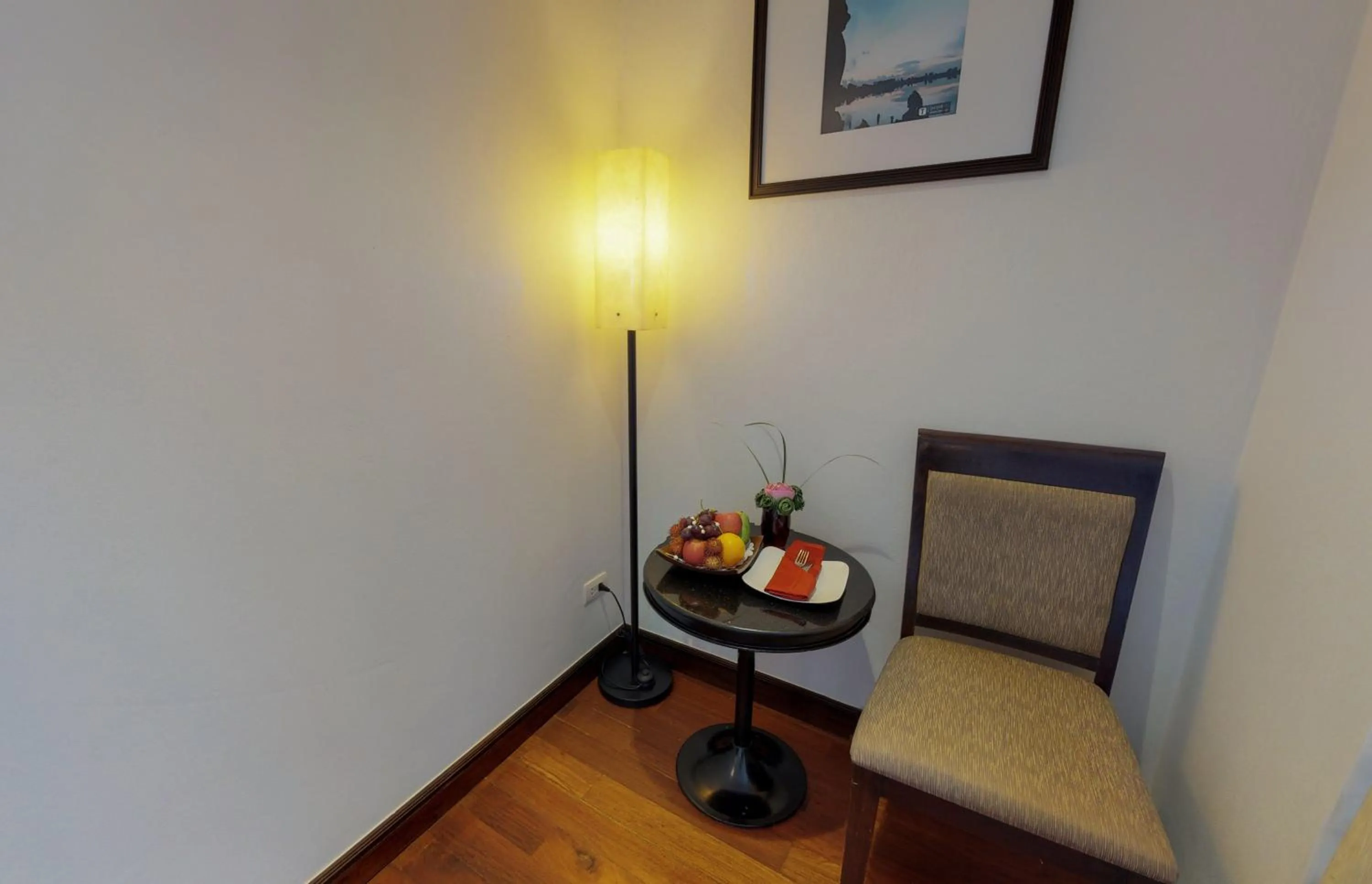 Seating area in Tara Angkor Hotel