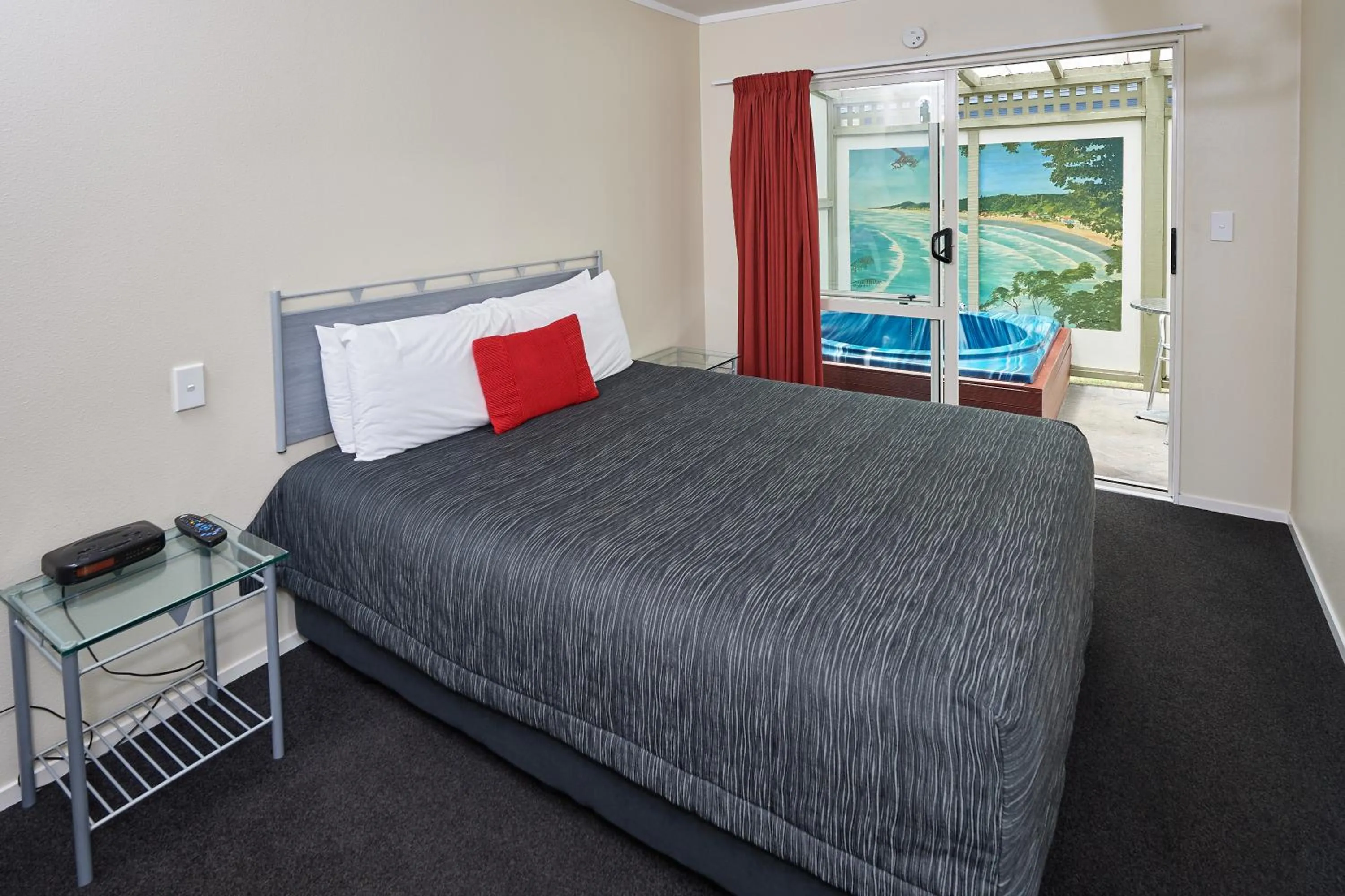 Bed in Livingston Motel