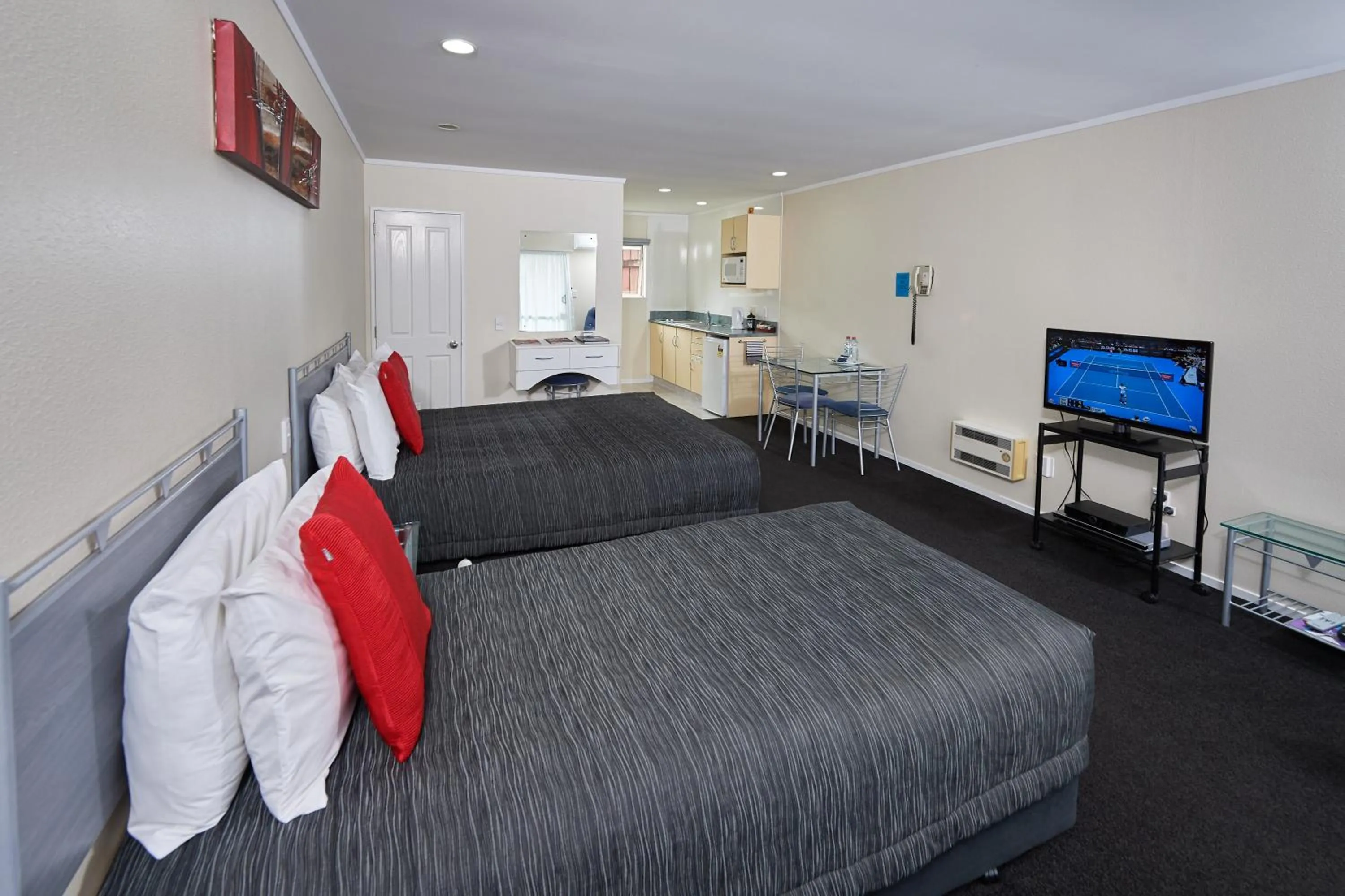 Bed in Livingston Motel