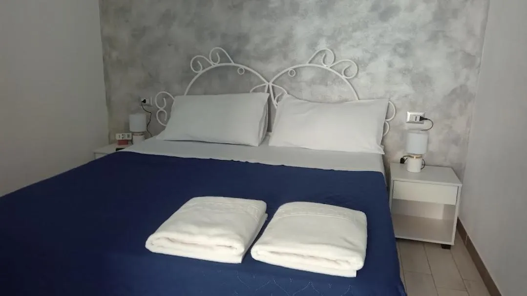 Bedroom, Bed in Villa Mattia