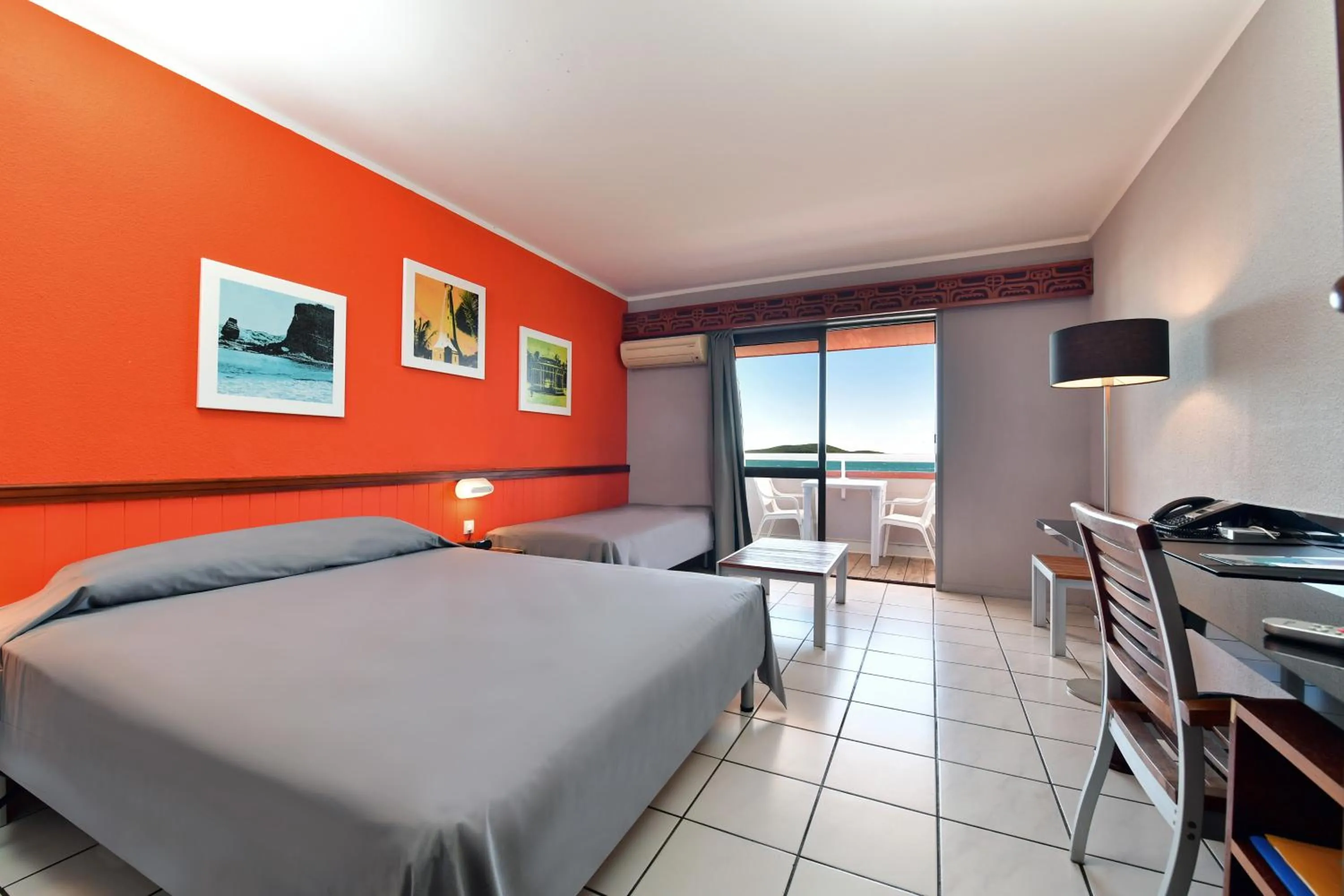 Bed in Le Stanley Hôtel