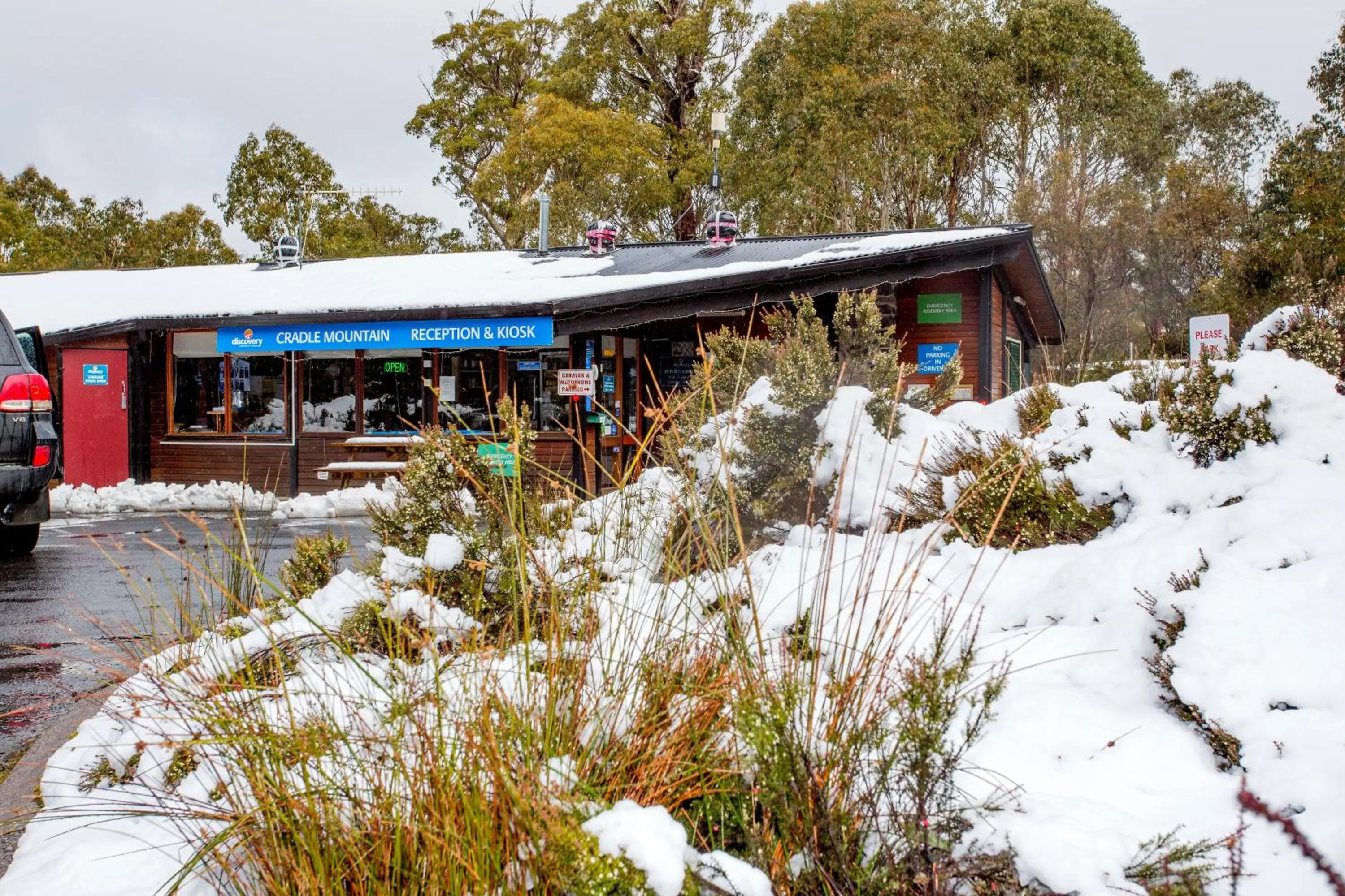 Property building in Discovery Parks - Cradle Mountain
