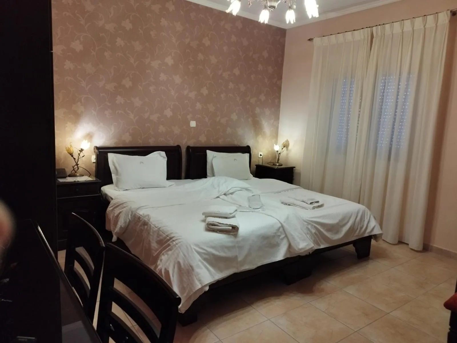 Bed in Pozar Salt Cave Hotel Spa