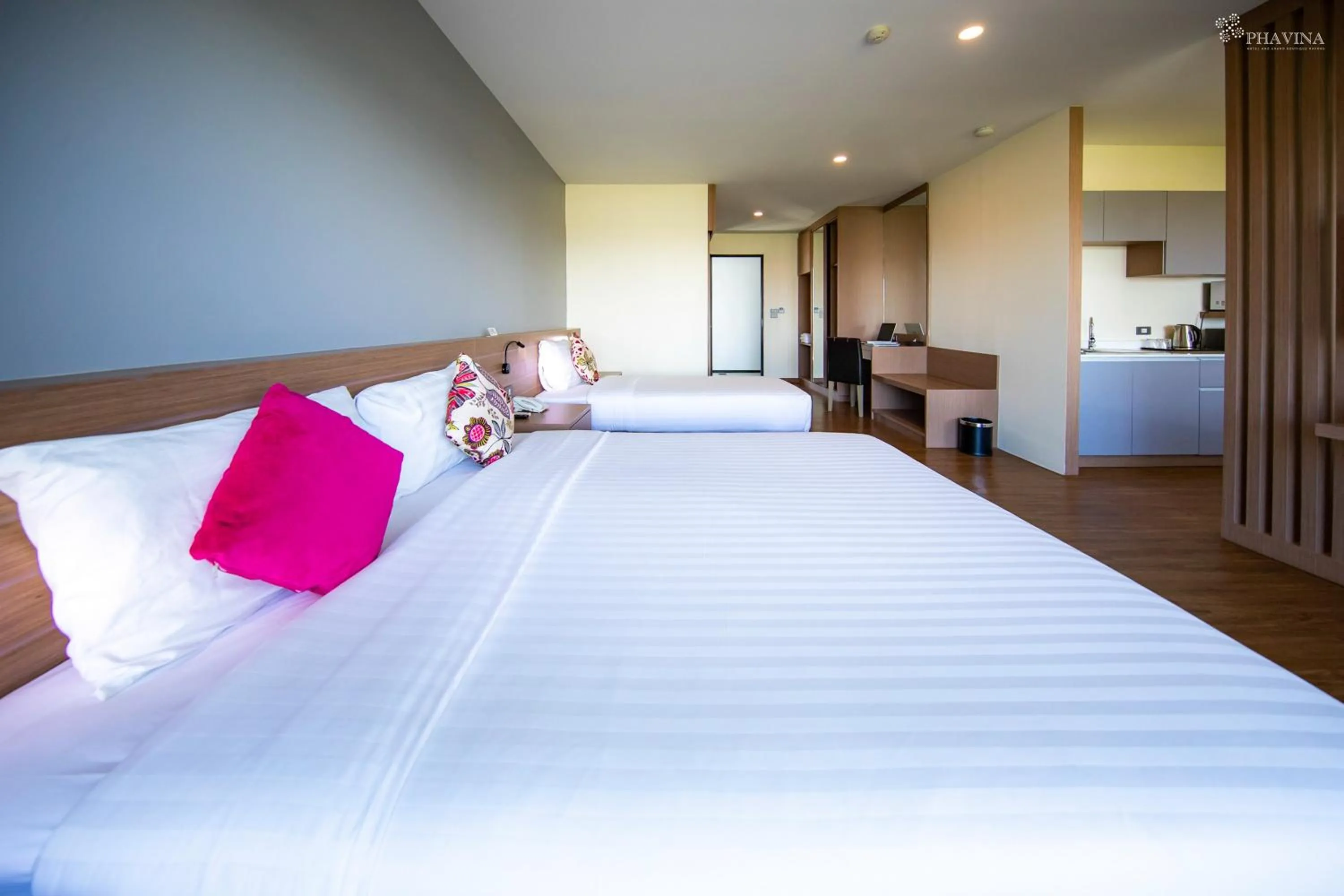 Bed in Phavina Grand Boutique