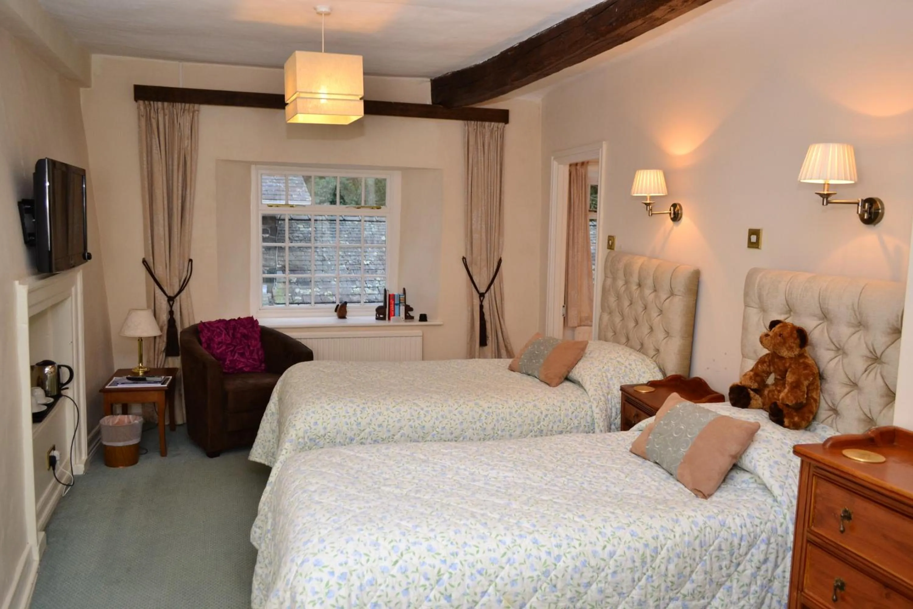 Photo of the whole room, Bed in Dale Head Hall Lakeside Hotel