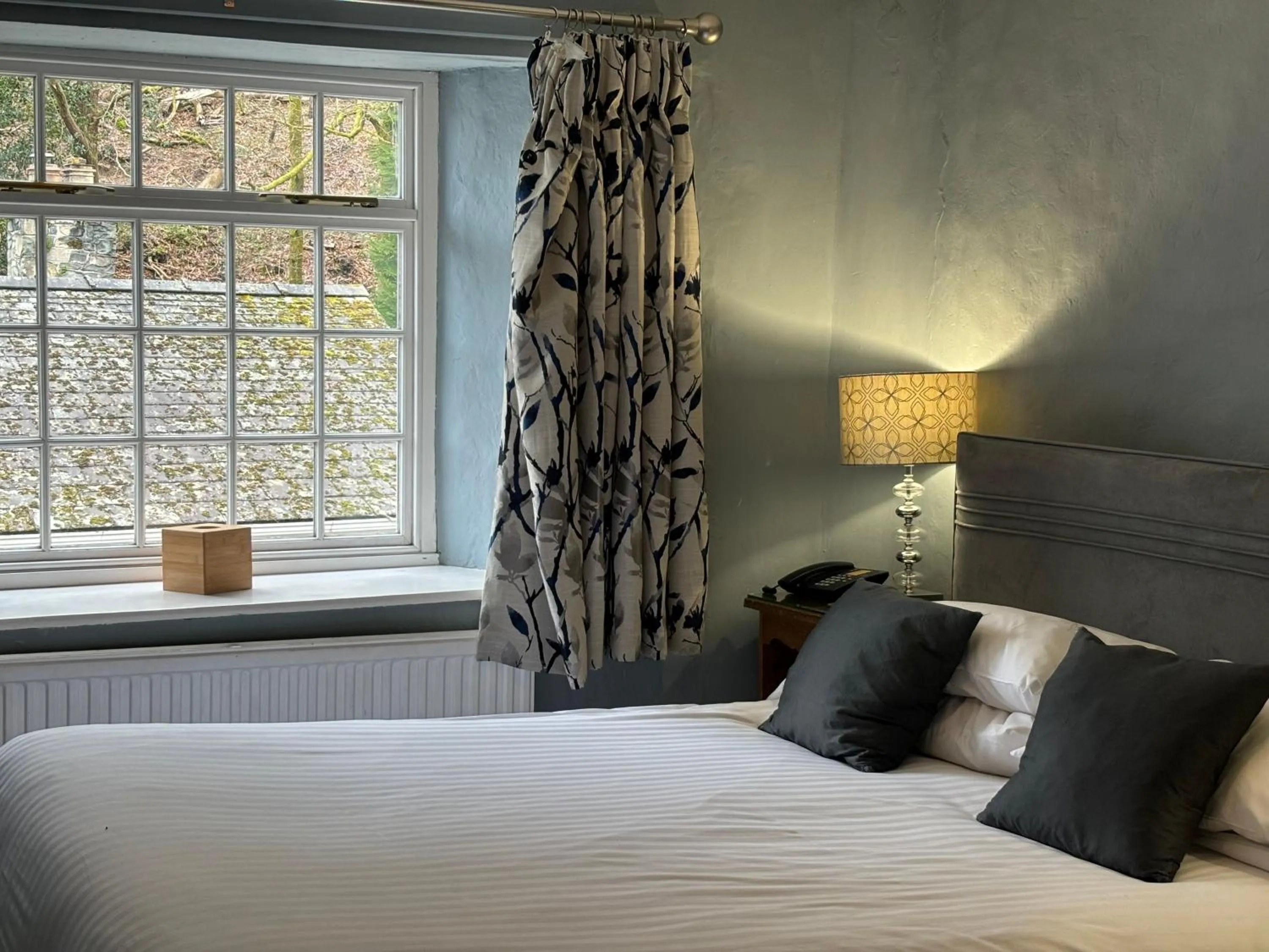 Bed in Dale Head Hall Lakeside Hotel