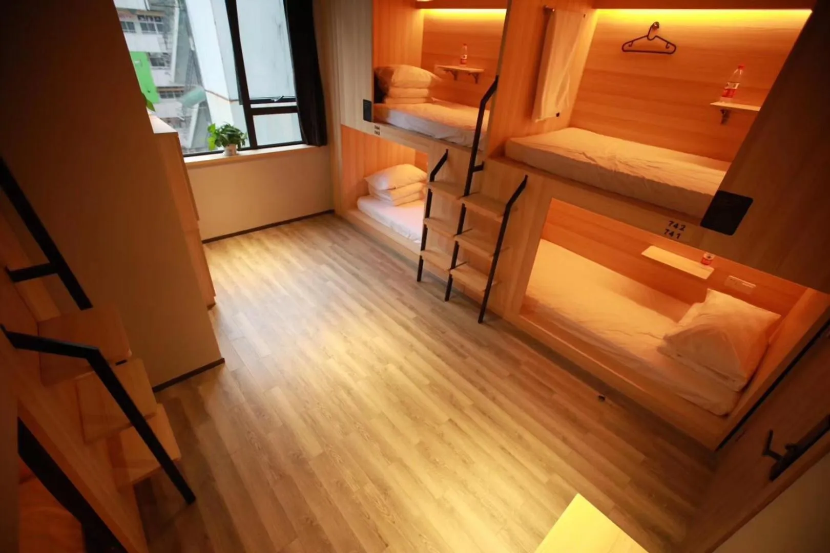 Photo of the whole room in Chengdu Desti Youth Park Hostel Chunxi Road