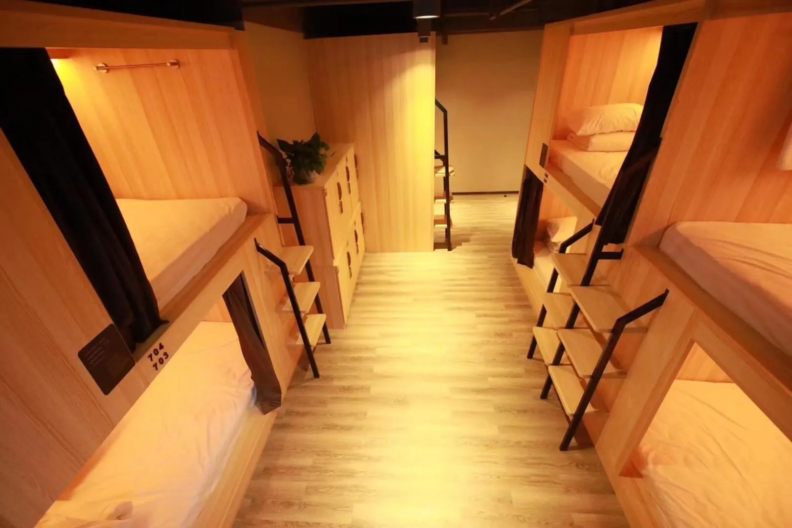 Photo of the whole room in Chengdu Desti Youth Park Hostel Chunxi Road