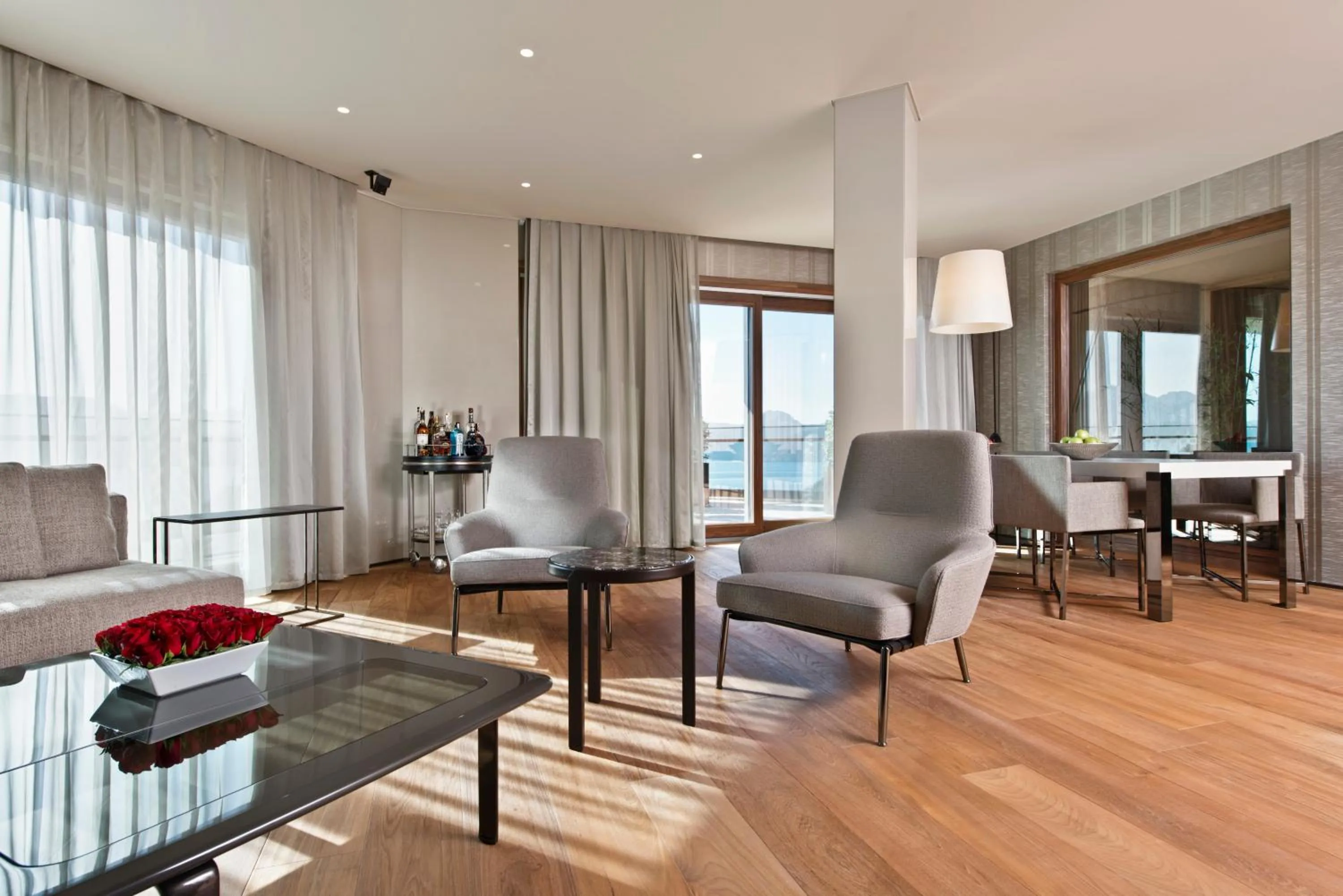 Living room in D Maris Bay