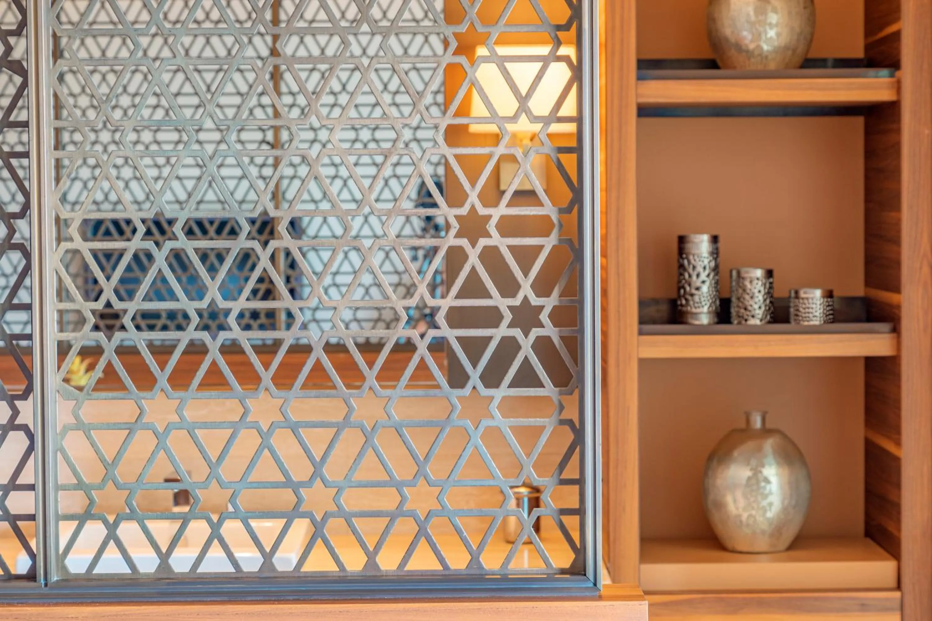 Decorative detail in D Maris Bay