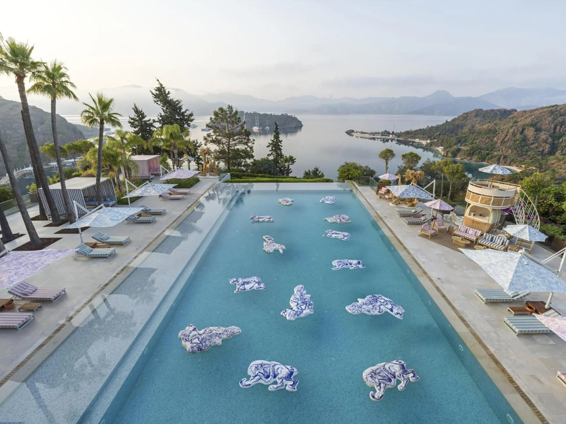 Swimming pool in D Maris Bay