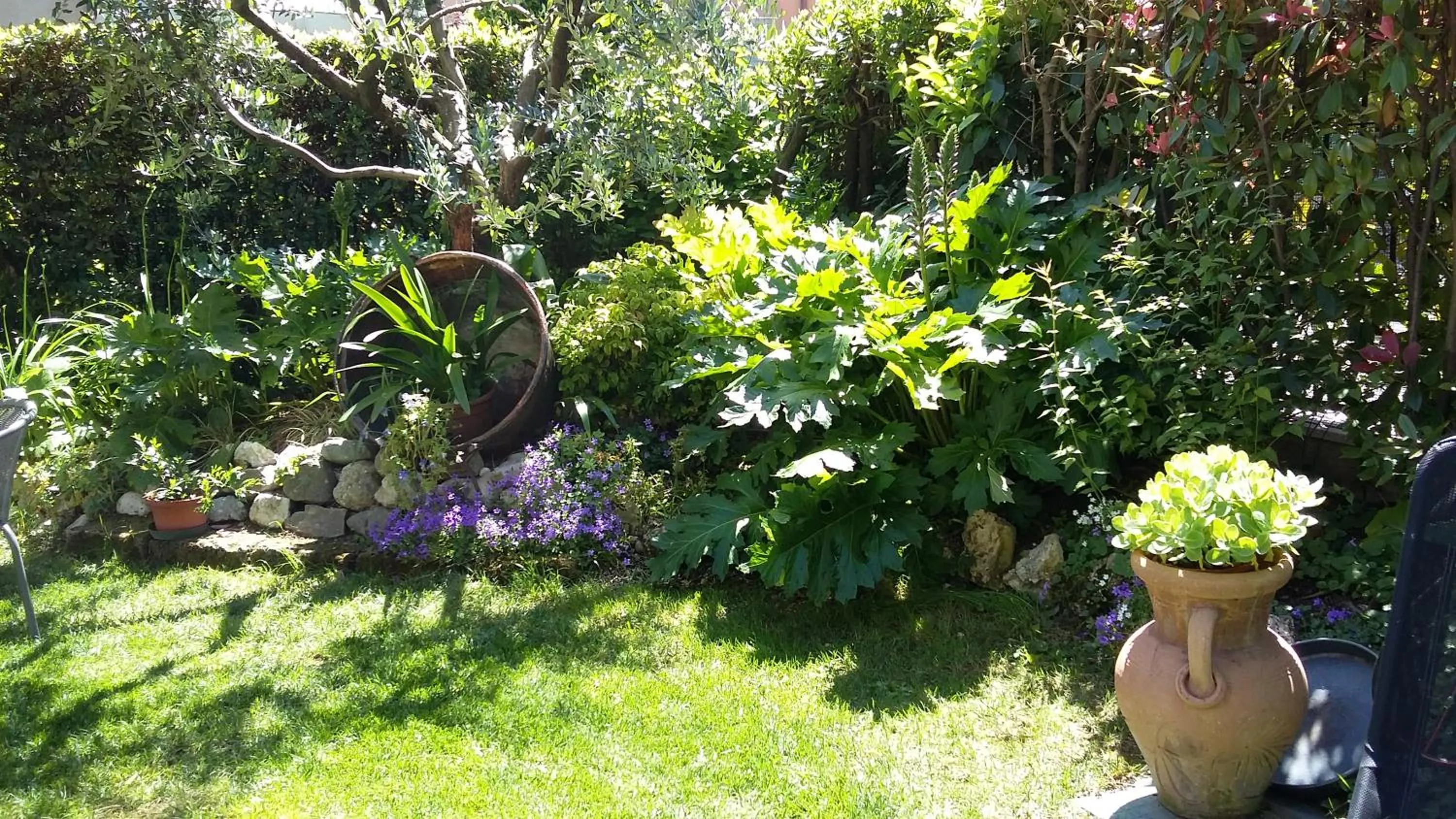 Garden in B&B Il Paiolo