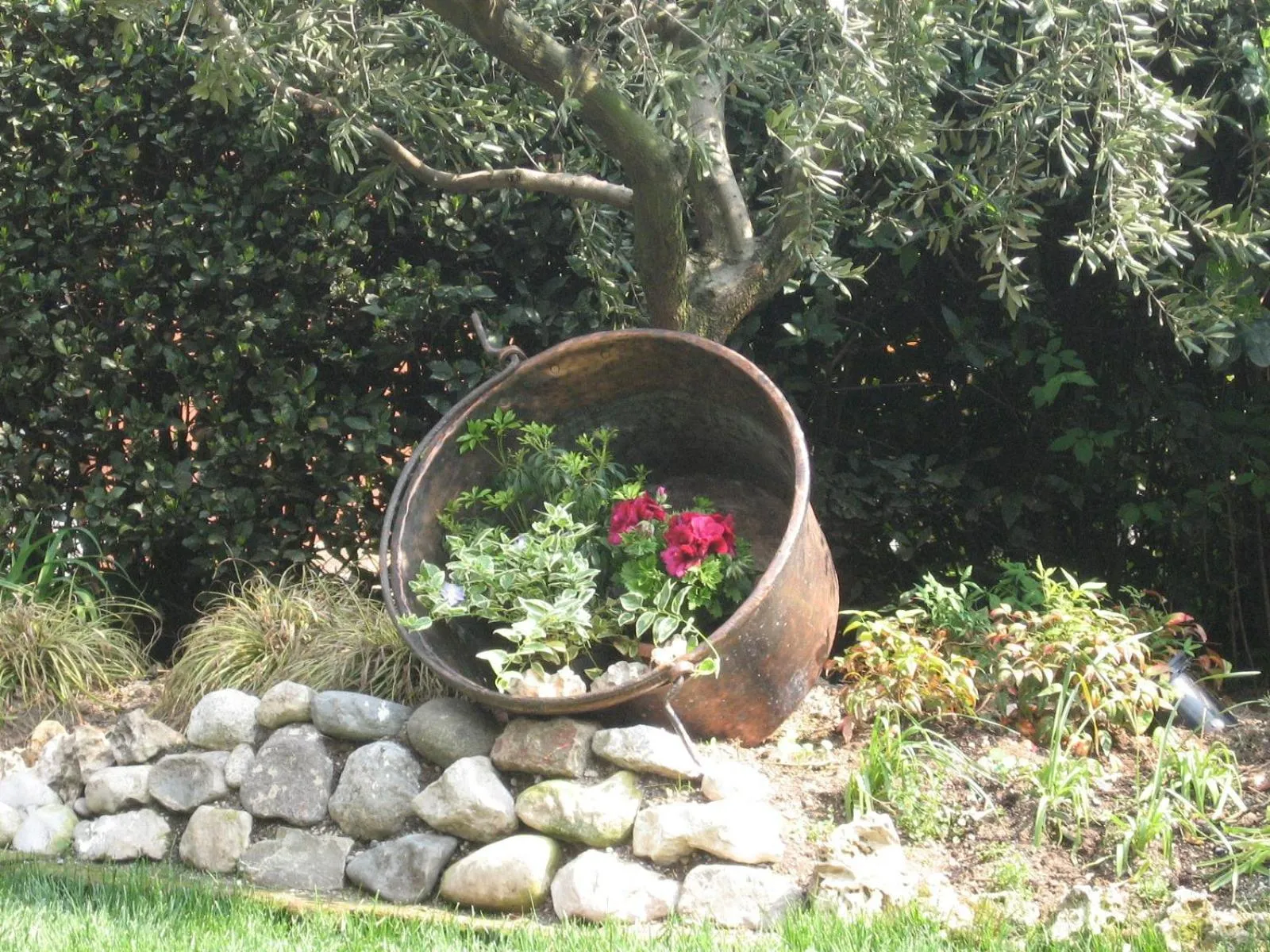 Garden in B&B Il Paiolo