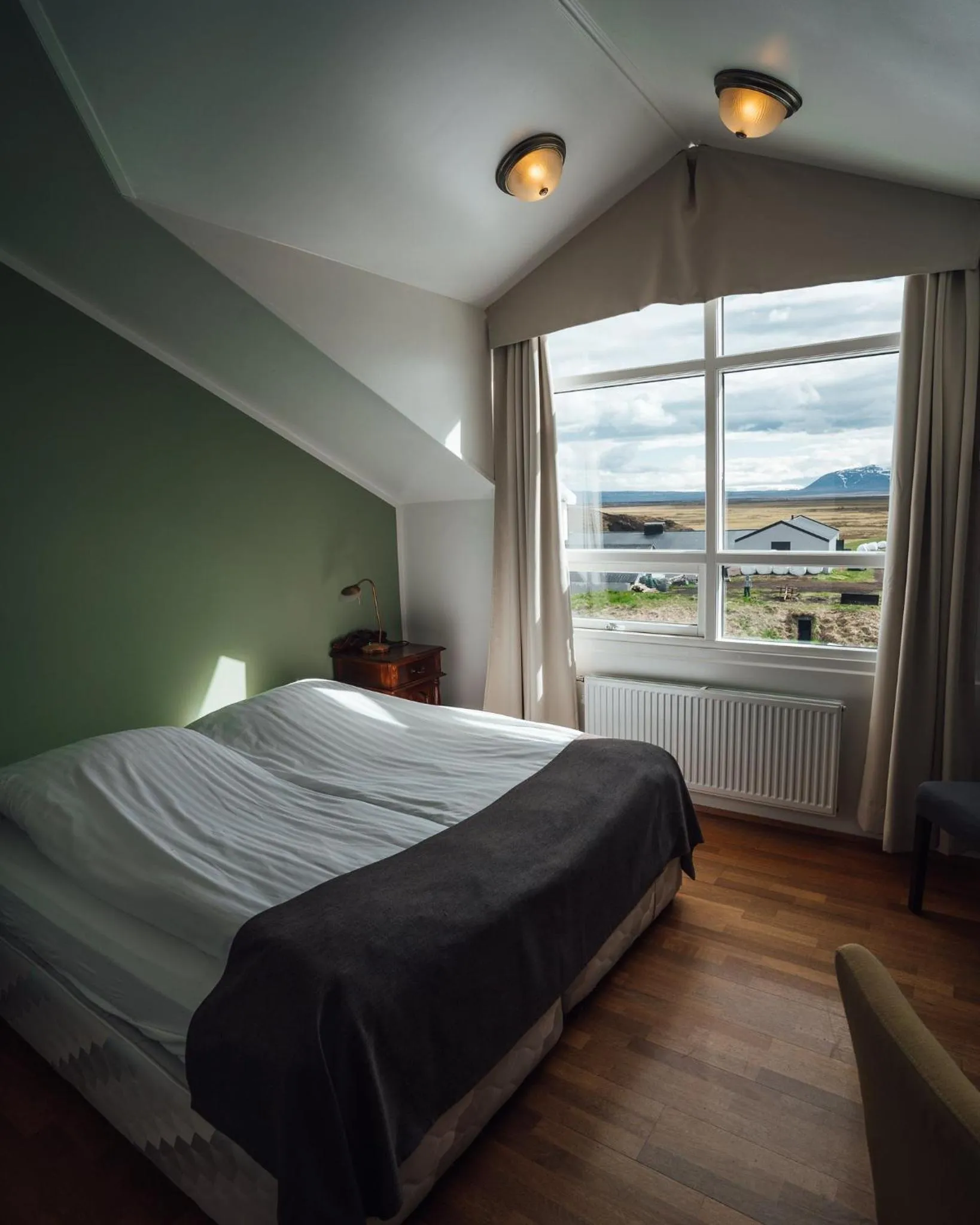 Photo of the whole room, Bed in Sel - Hótel Mývatn