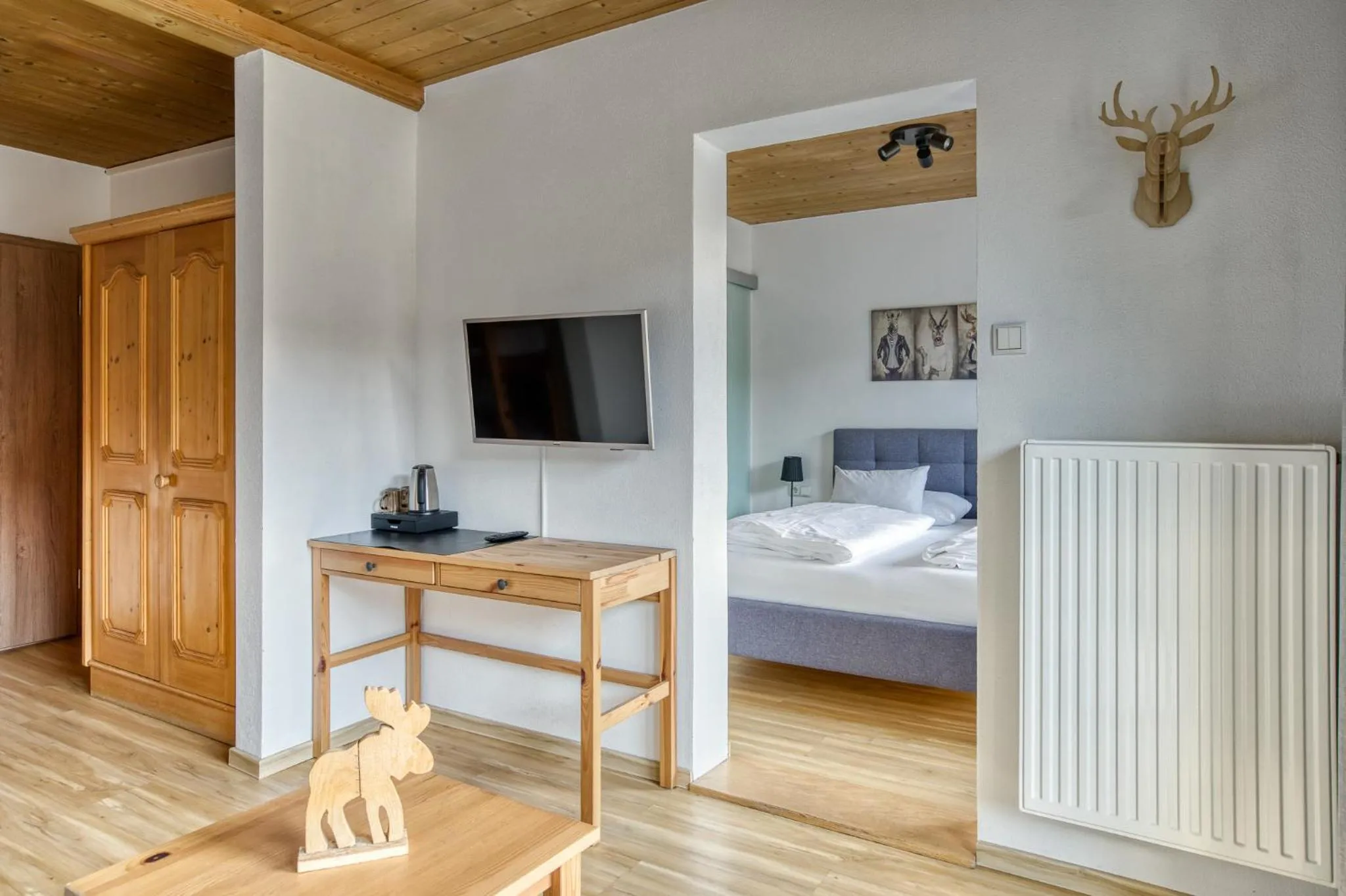 Bed in Boutiquehotel ZOMM in Seefeld