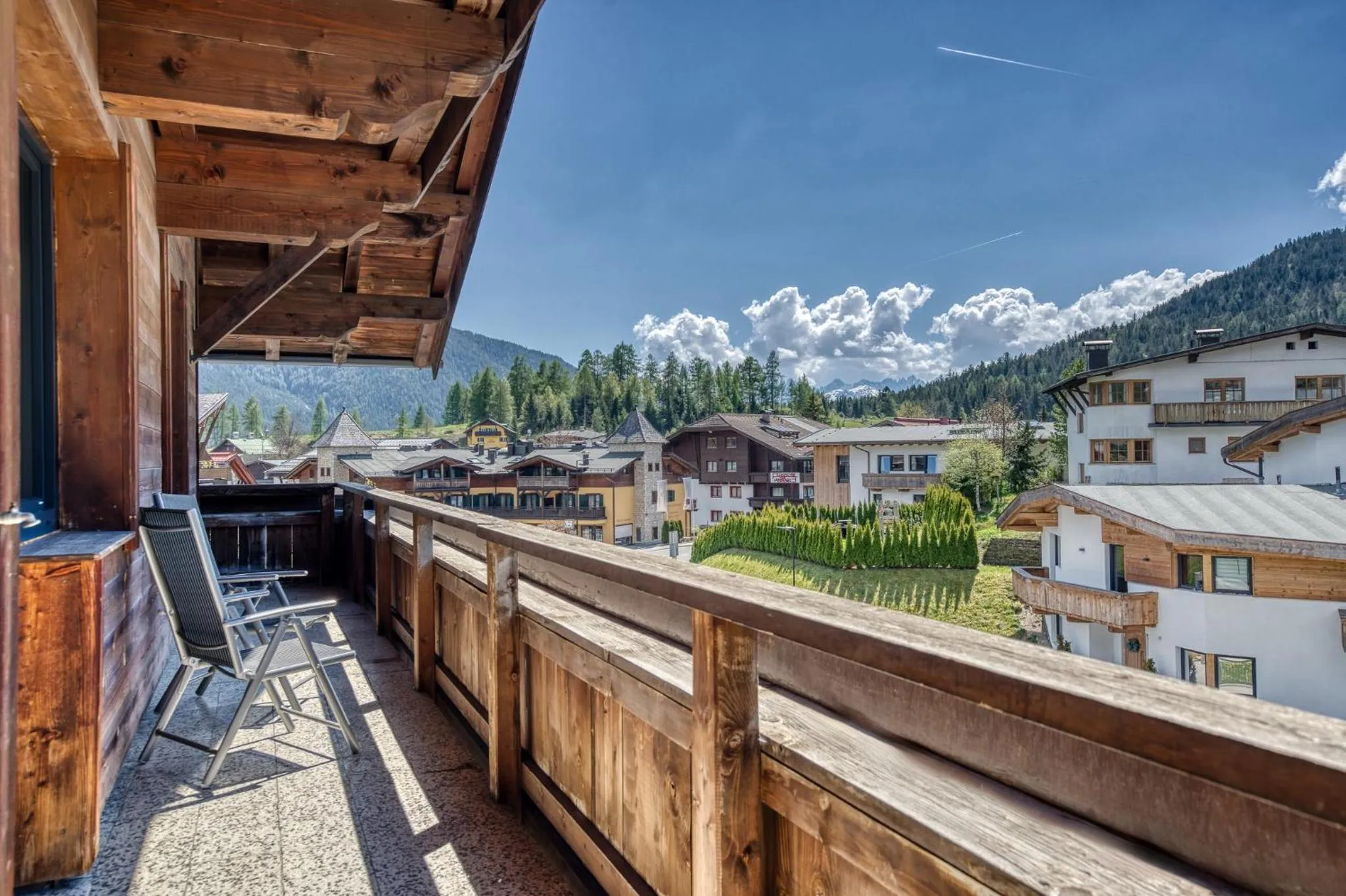Balcony/Terrace in Boutiquehotel ZOMM in Seefeld