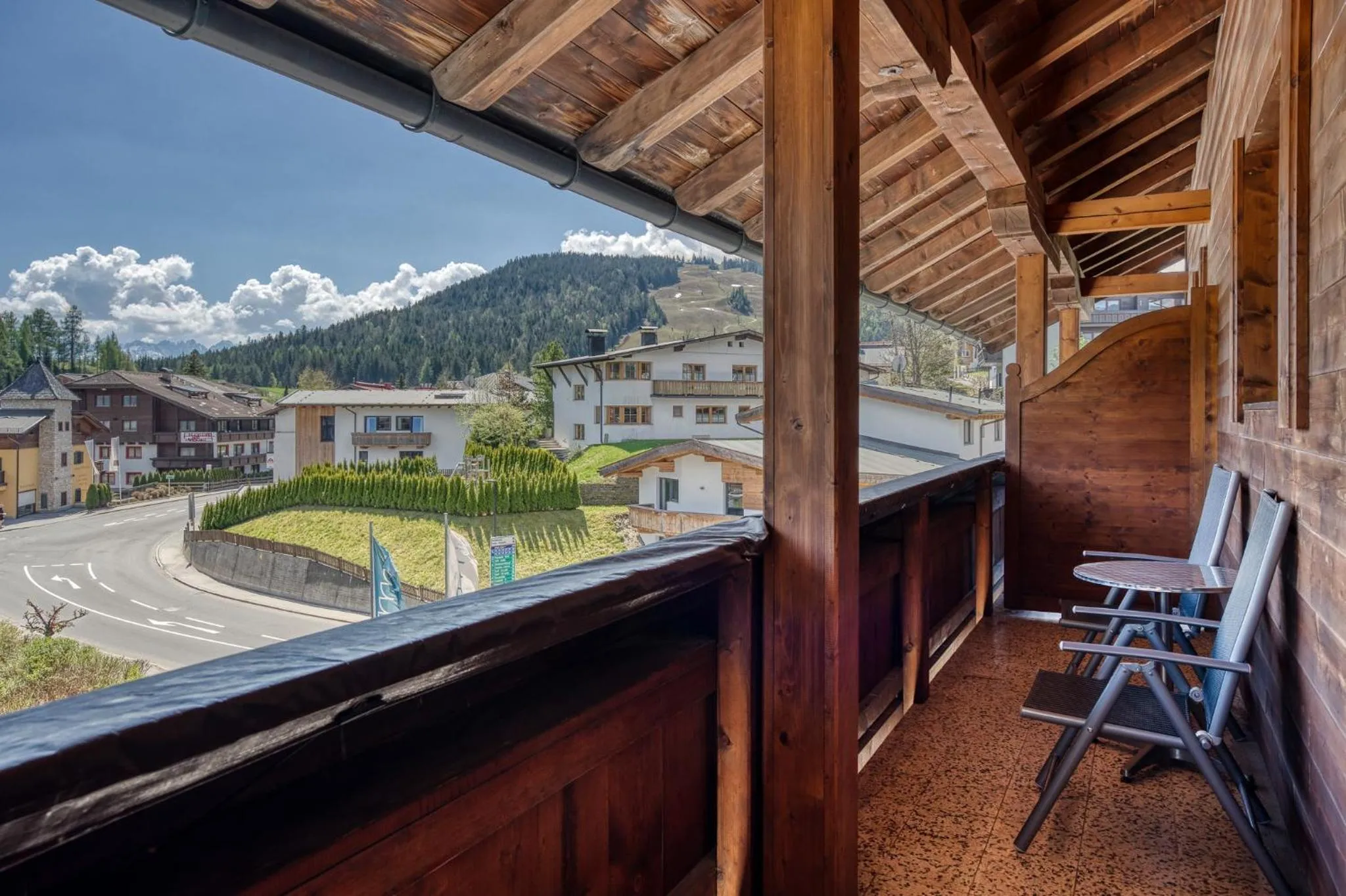 Balcony/Terrace in Boutiquehotel ZOMM in Seefeld