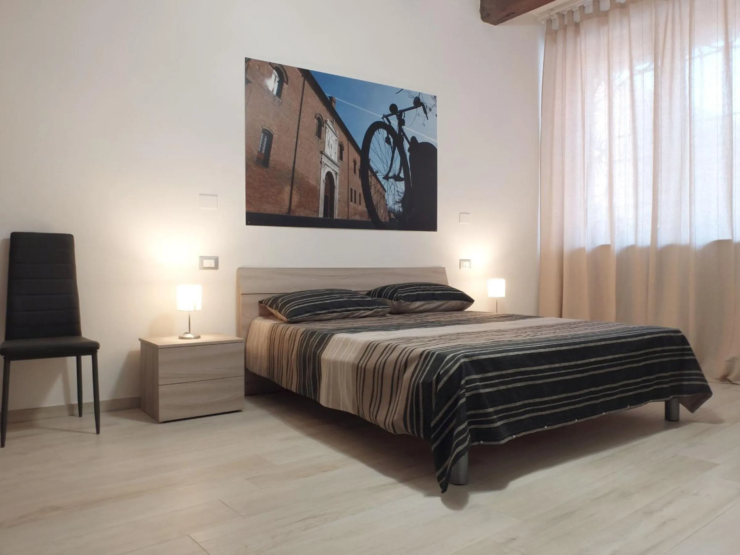 View (from property/room), Bed in Centro Storico Rooms