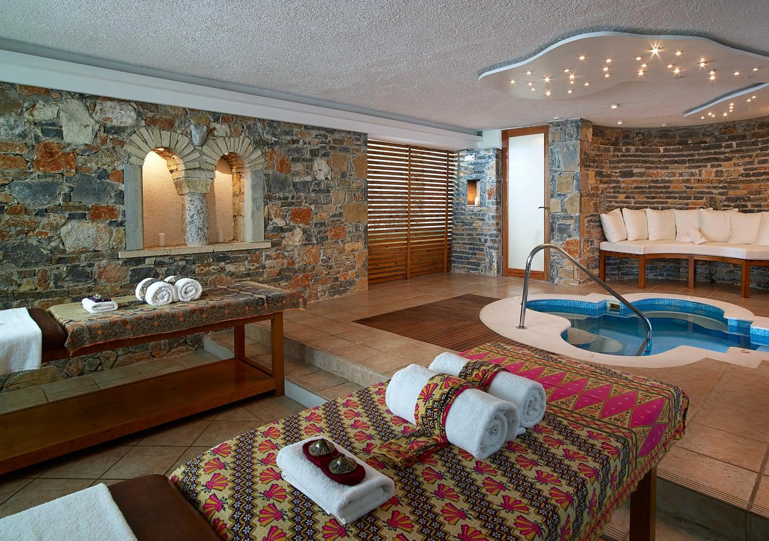 Spa and wellness centre/facilities, Bed in Thalassa Villas
