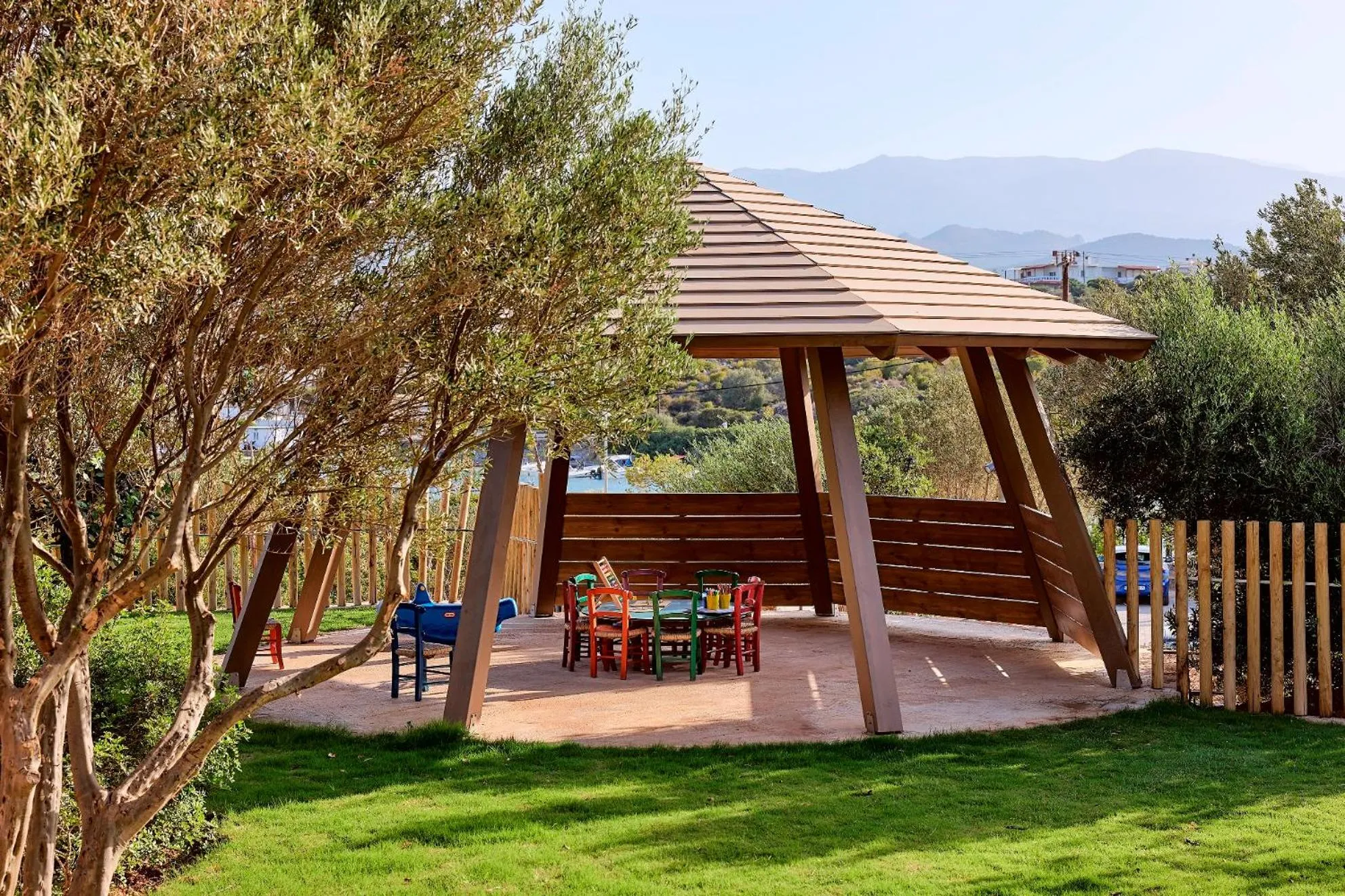 Children play ground in Thalassa Villas