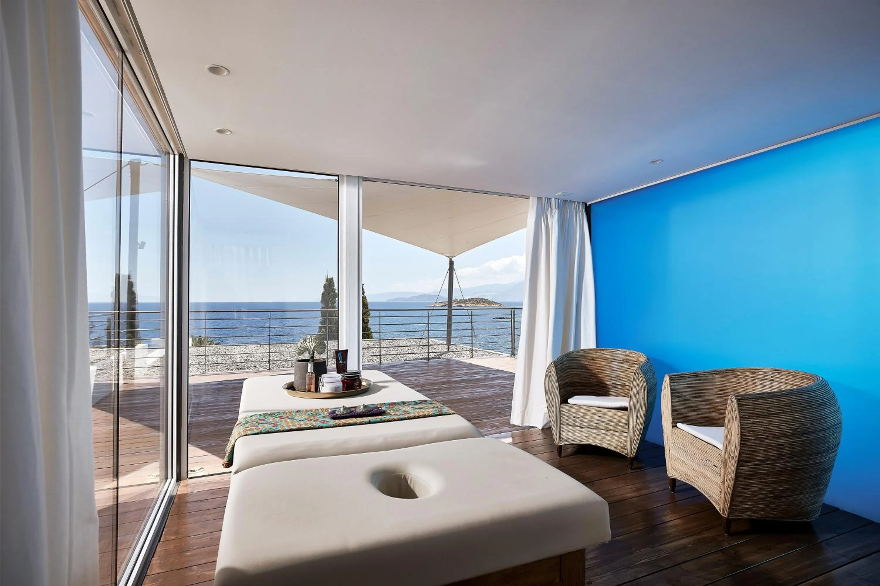 Spa and wellness centre/facilities, Bed in Thalassa Villas