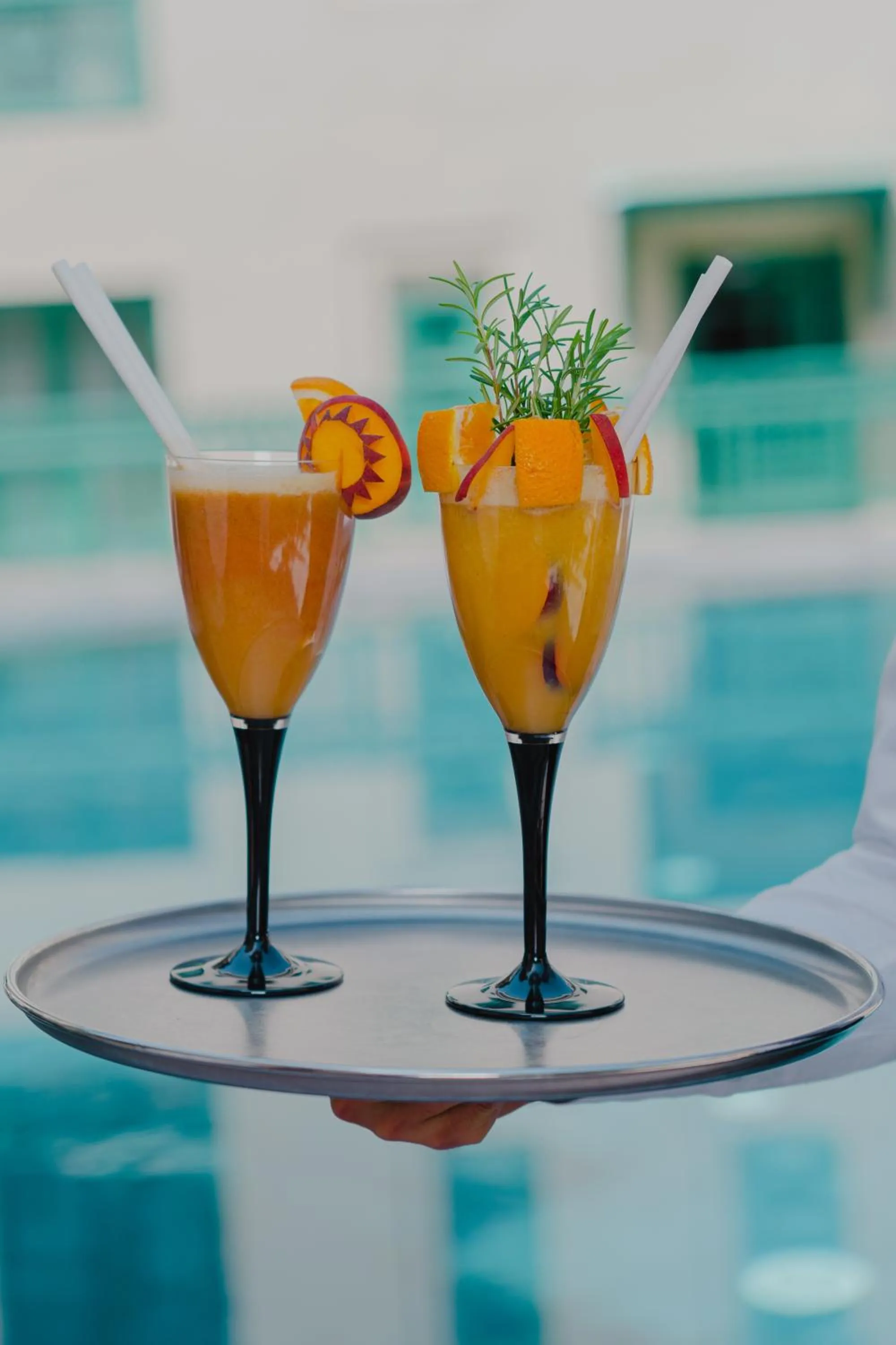 Swimming pool in Palais Faraj Suites & Spa