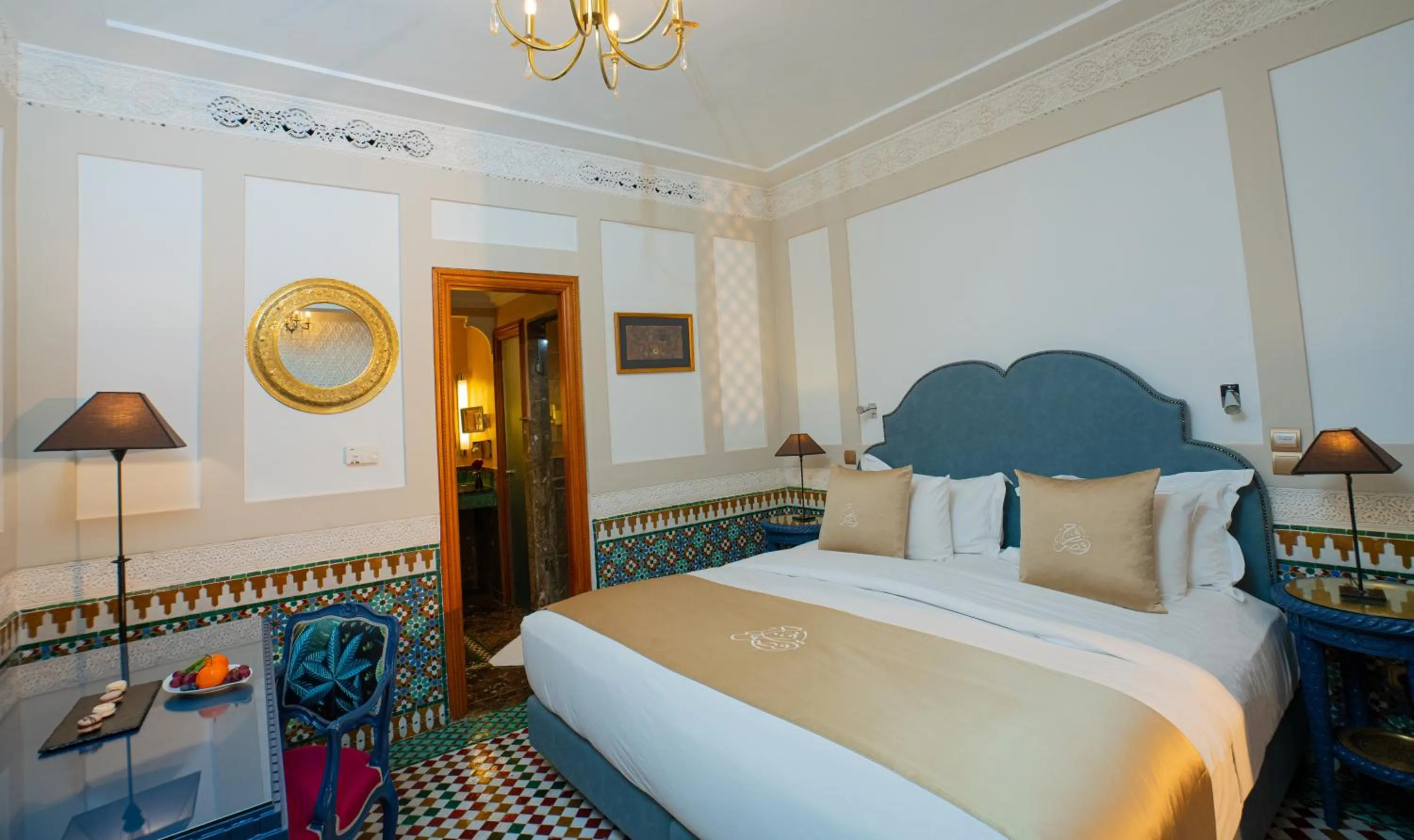 Bedroom, Bed in Palais Faraj Suites & Spa