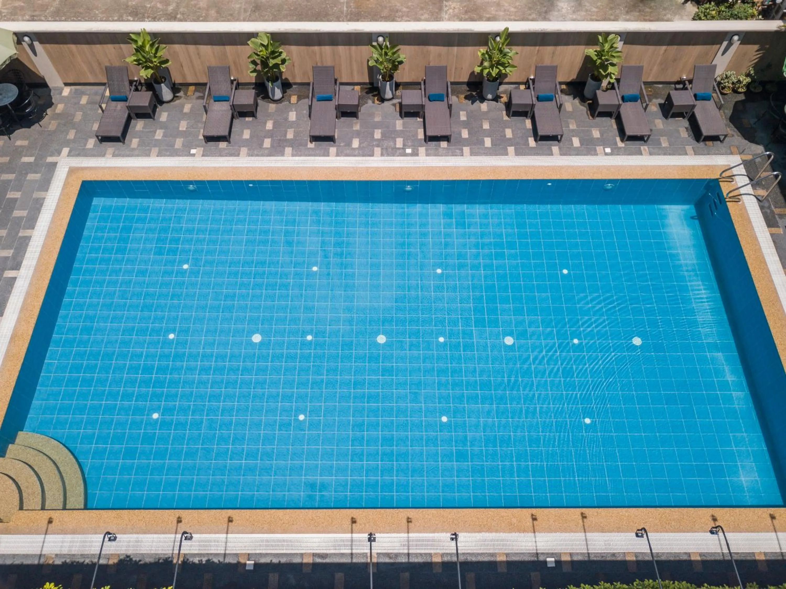 Swimming pool in Tropicana Suites
