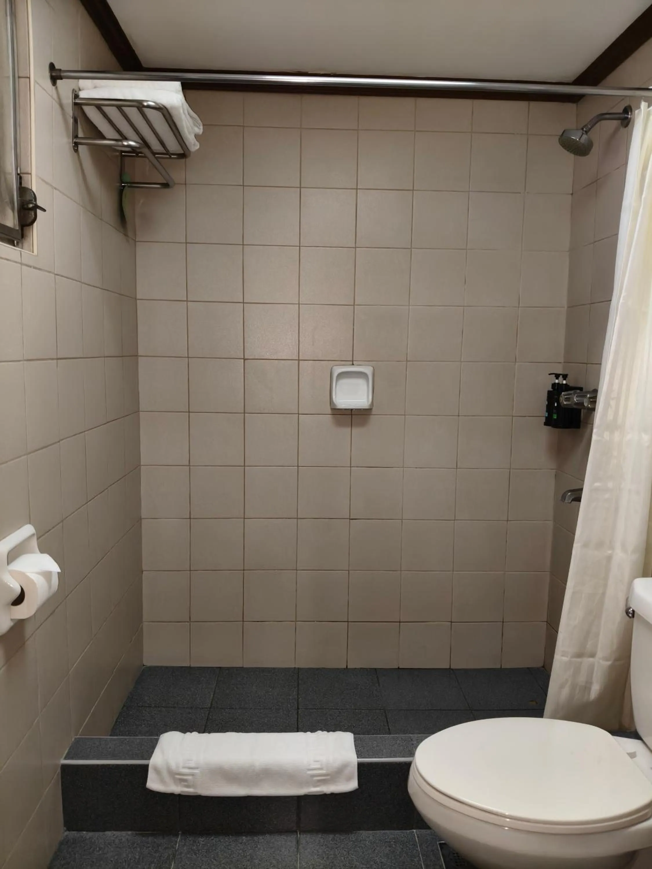 Shower in Tropicana Suites